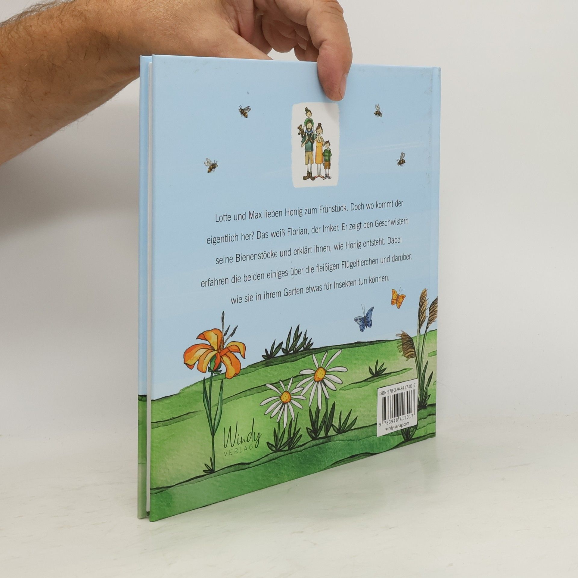 Michaela Rosenbaum Lotte und Max besuchen die Bienen