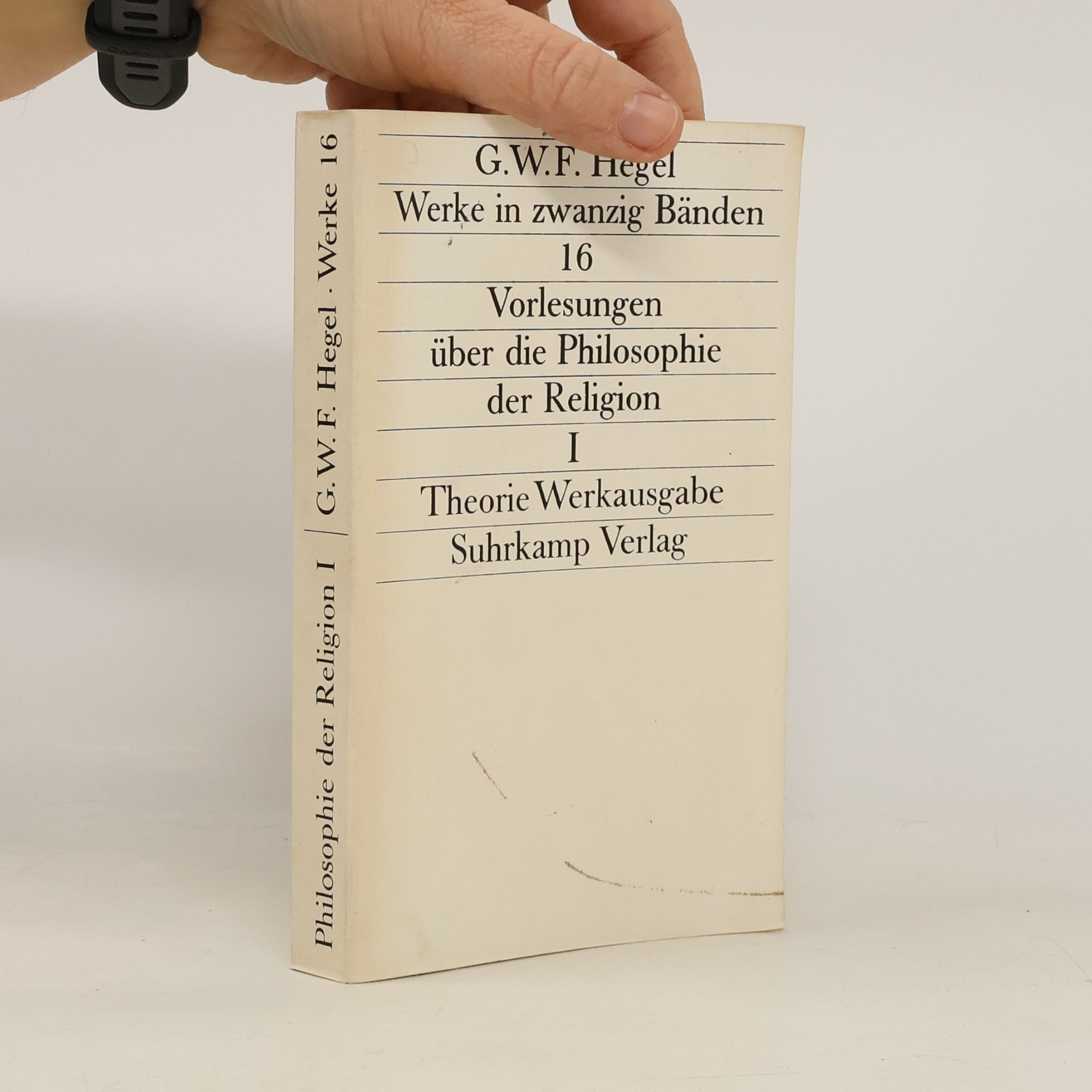 Georg Wilhelm Friedrich Hegel Werke in zwanzig Bänden 16