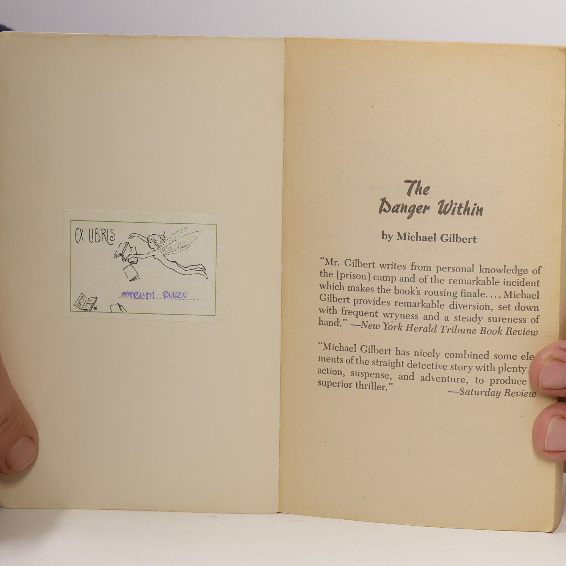 Michael Francis Gilbert Perennial Library: The Danger Within