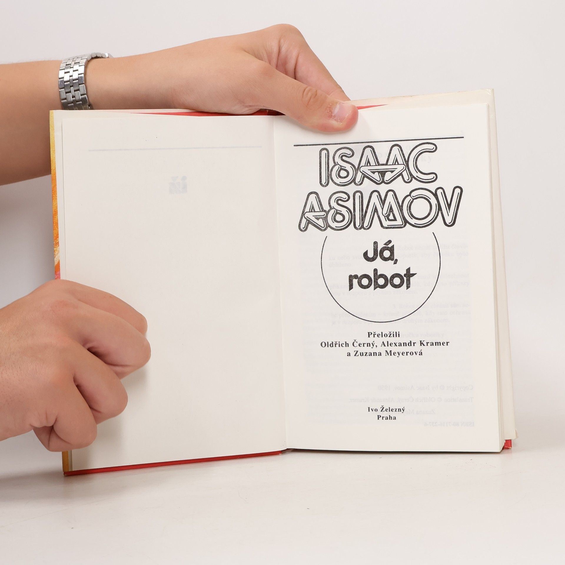 Isaac Asimov Já, robot