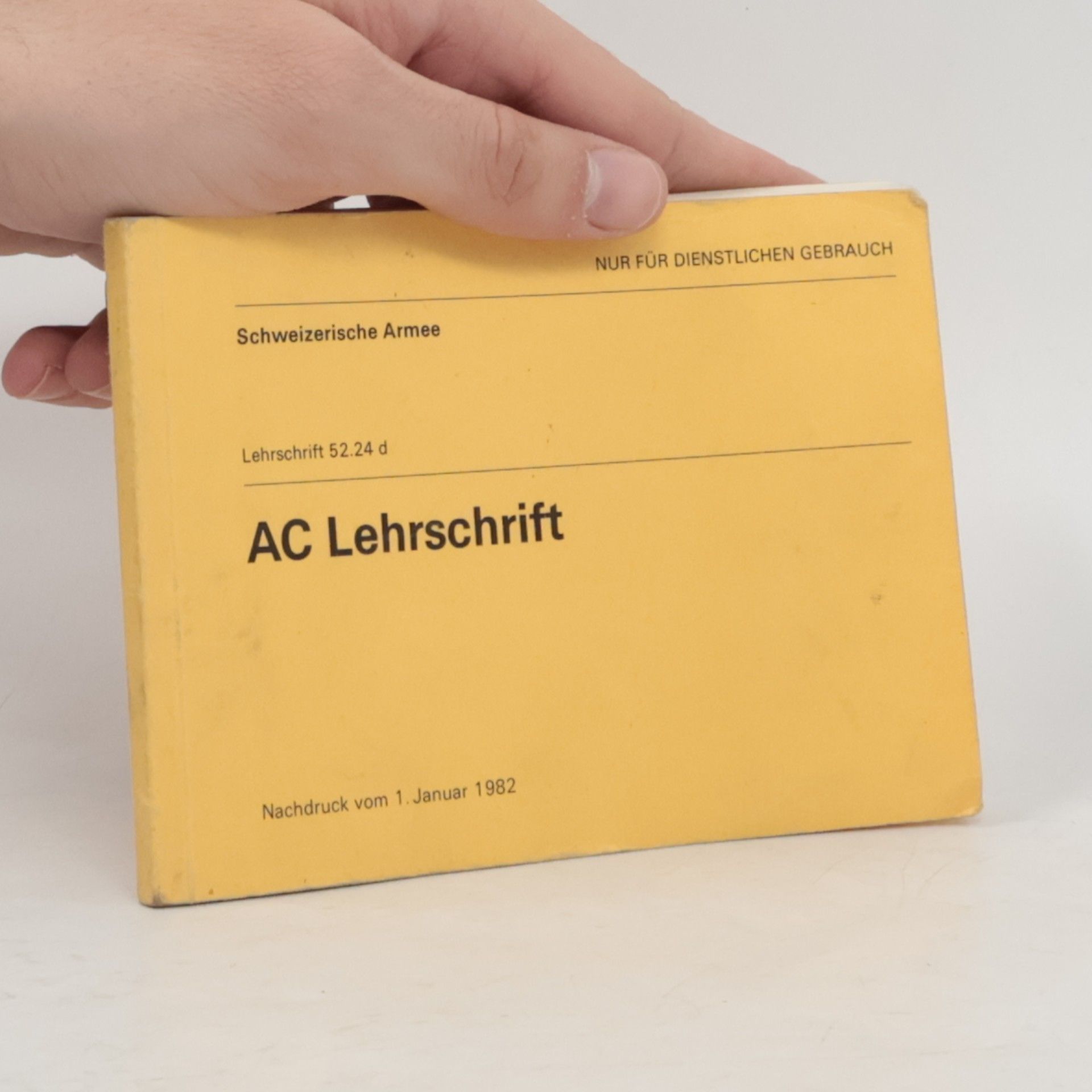 Various authors AC Lehrschrift