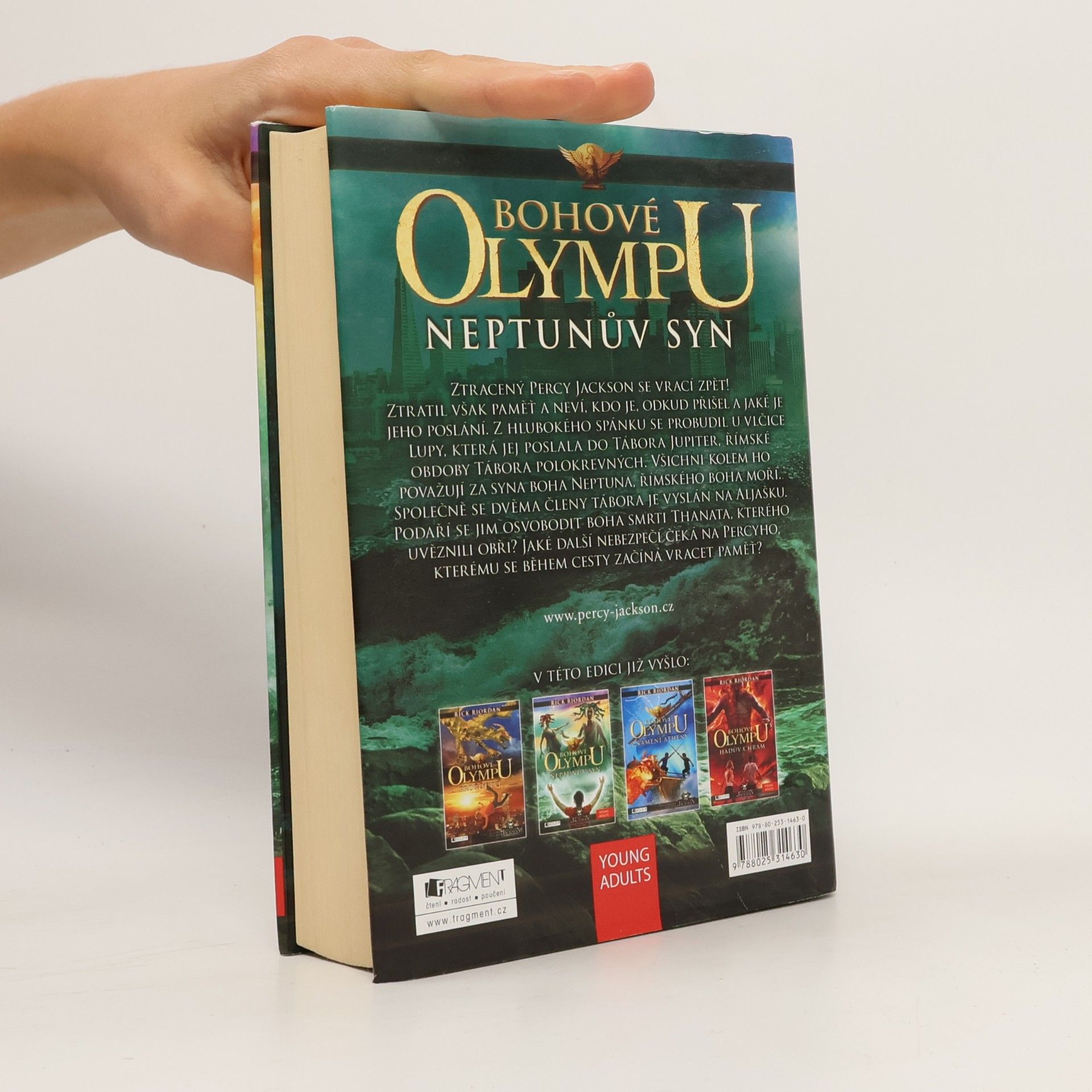 Rick Riordan Bohové Olympu. Neptunův syn
