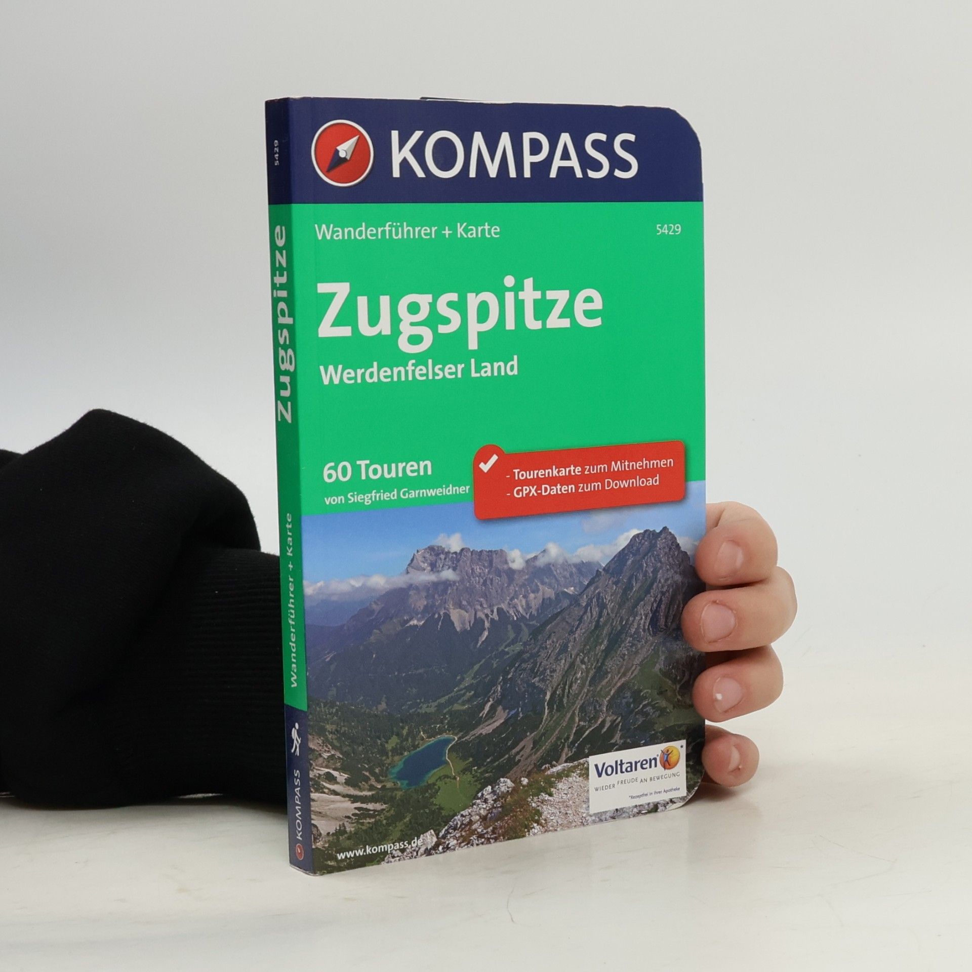 Siegfried Garnweidner KOMPASS Wanderführer - 5429: Zugspitze, Werdenfelser Land