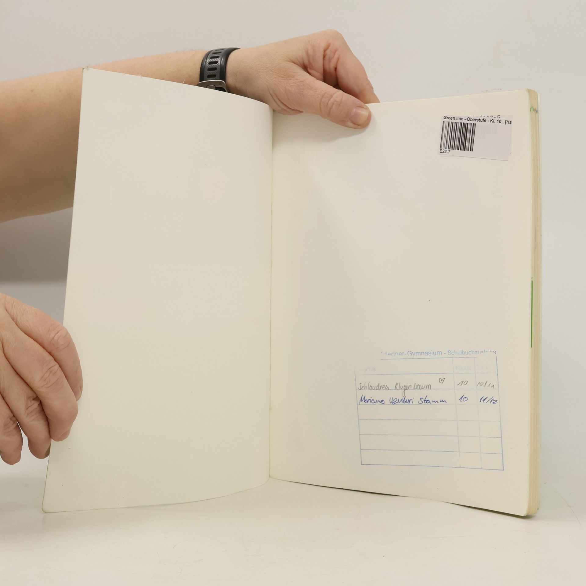 Harald Weisshaar Oberstufe Klasse 10, Schülerbuch