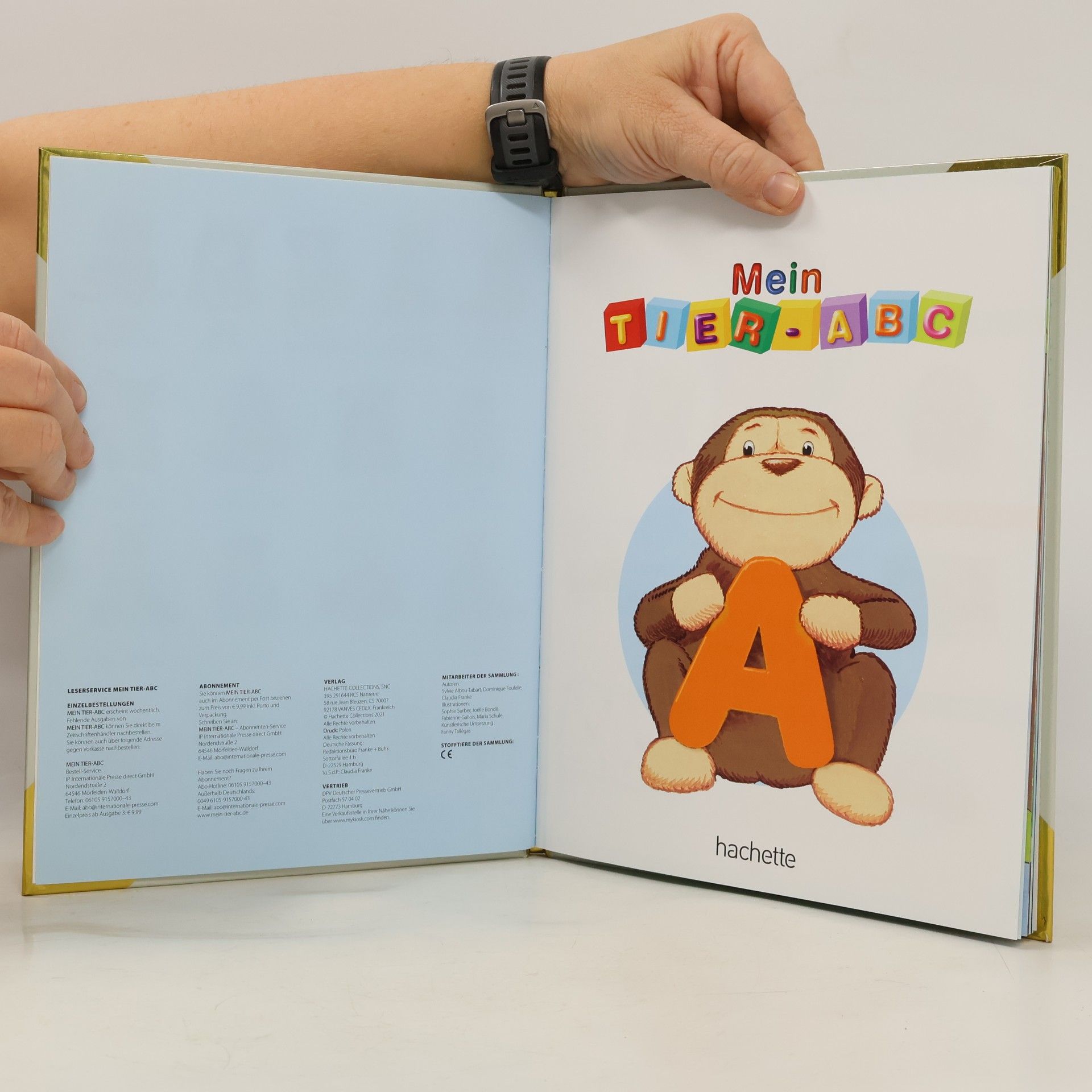 Autorenkollektiv Der Buchstabe A mit Anton dem Affen
