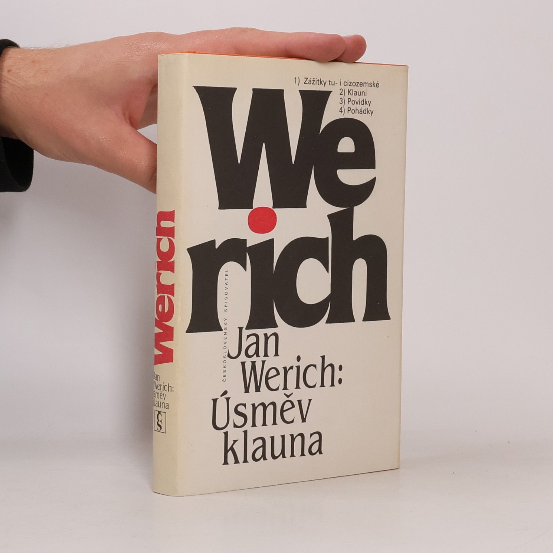 Jan Werich Úsměv klauna