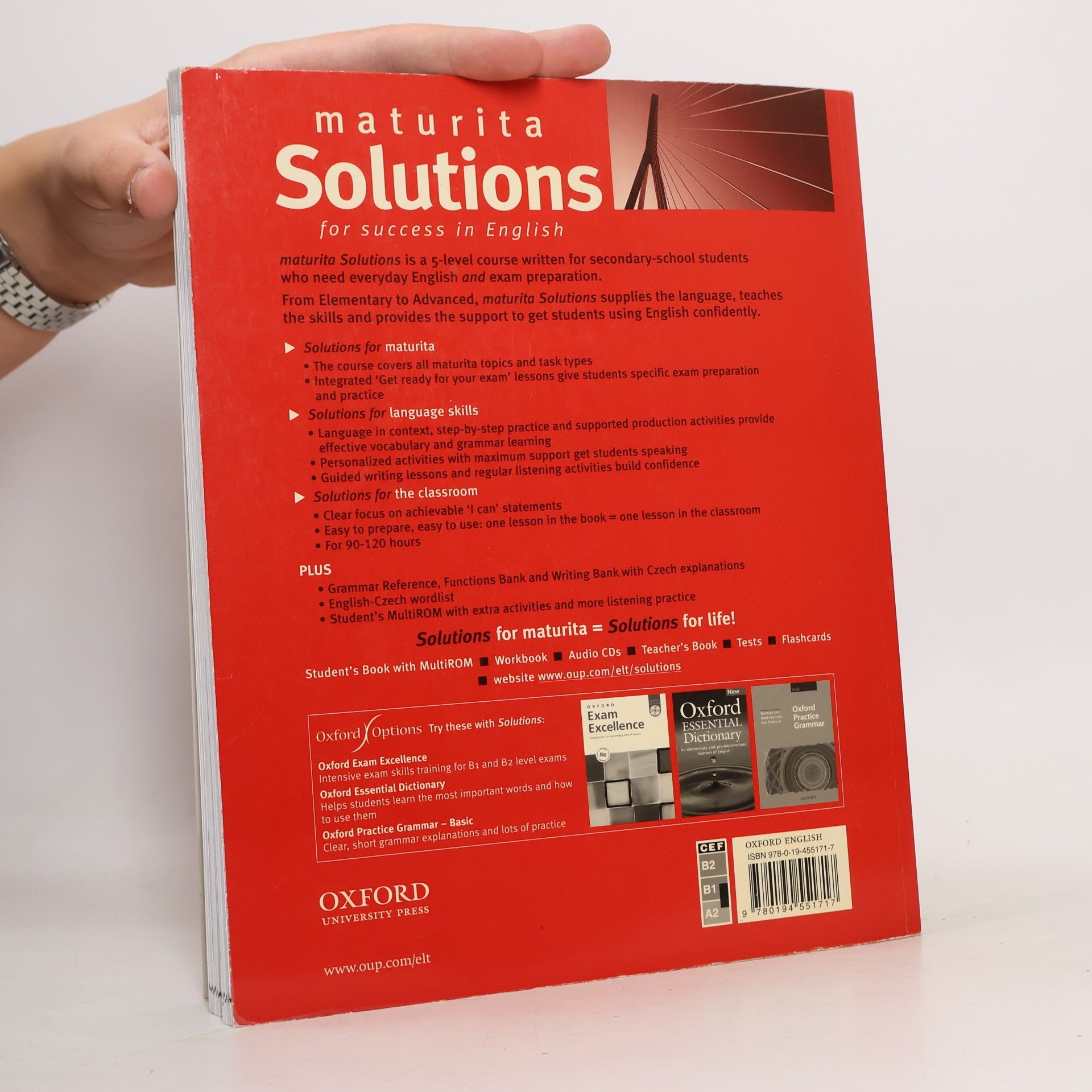 Tim Falla Maturita Solutions. Pre-Intermediate Workbook. Czech Edition