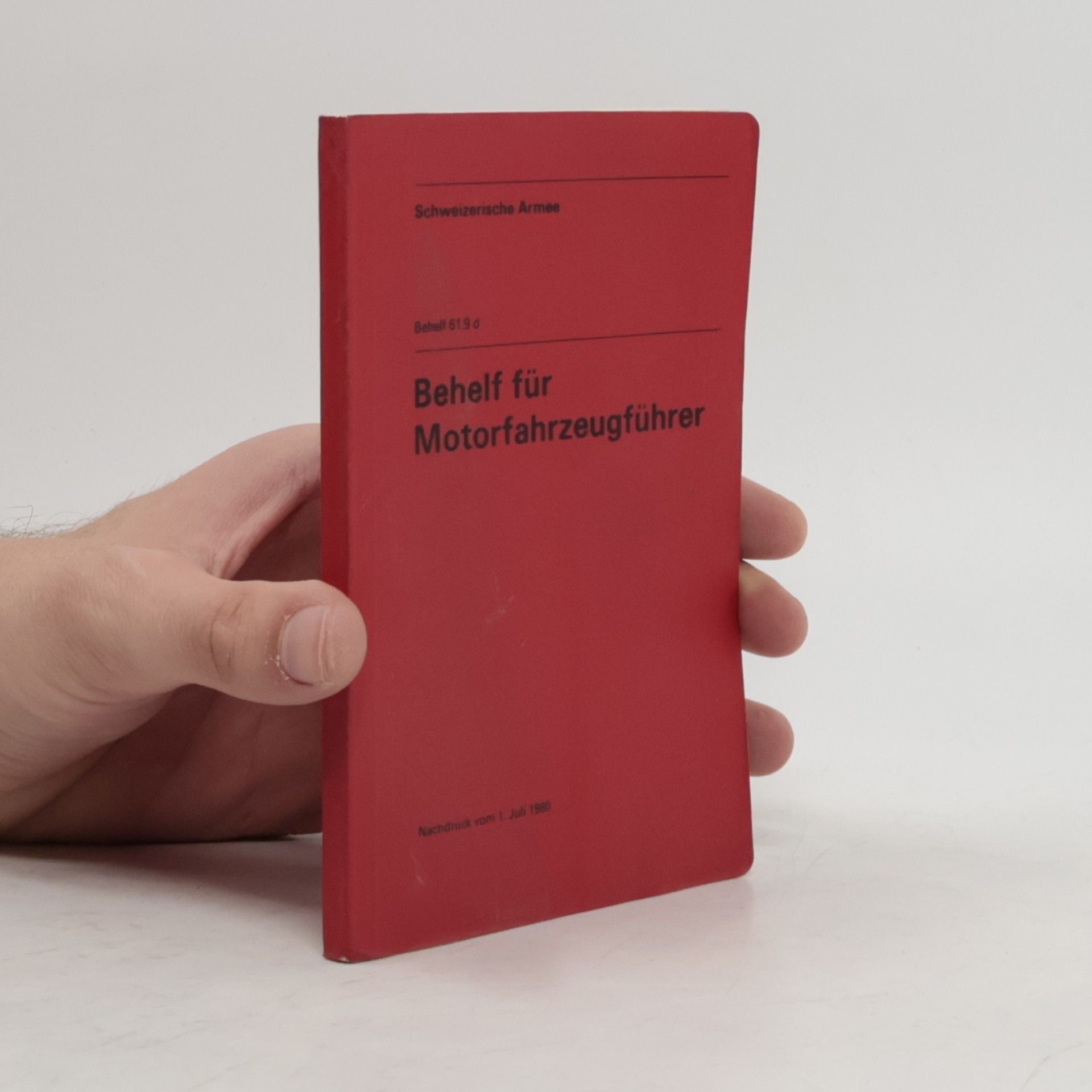 Various authors Behelf für Motorfahrzeugführer