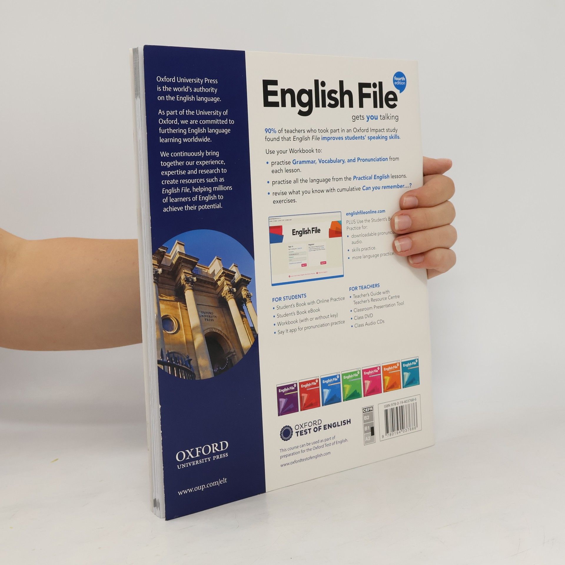 Oxford University Press English File: Pre-Intermediate: Workbook with Key