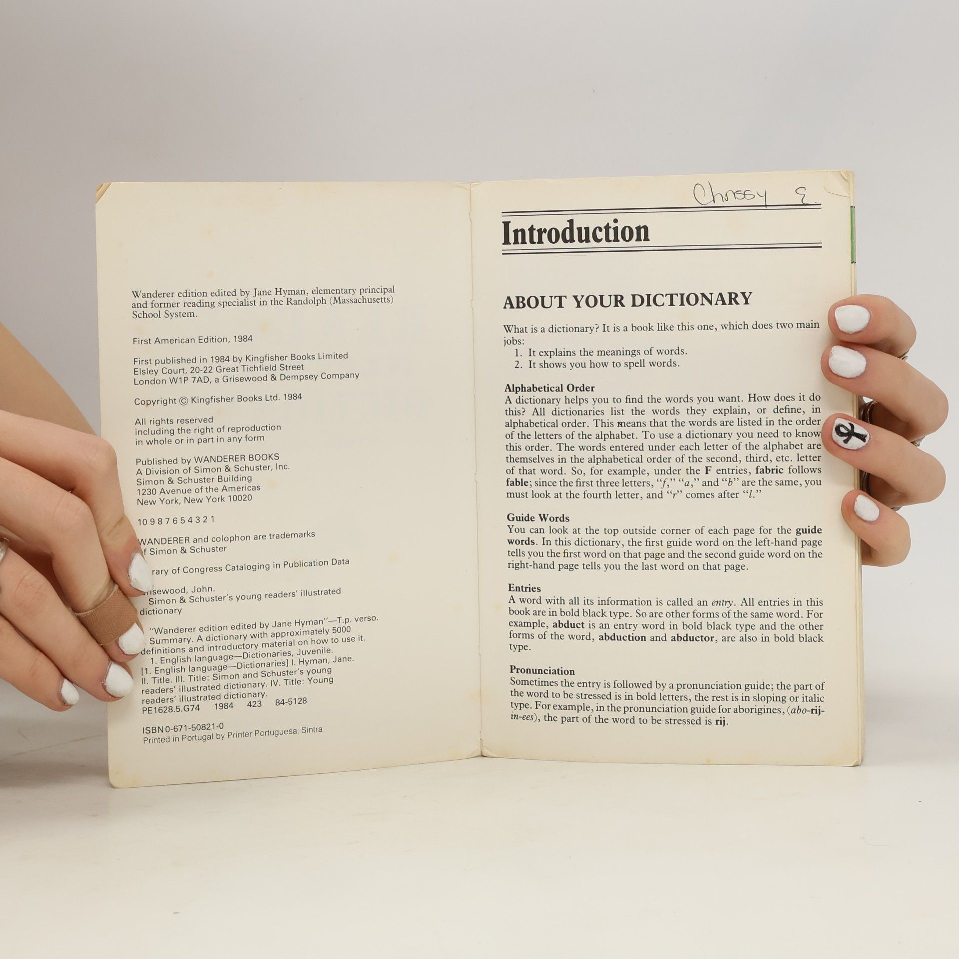 John Grisewood The Simon & Schuster Young Readers' Illustrated Dictionary