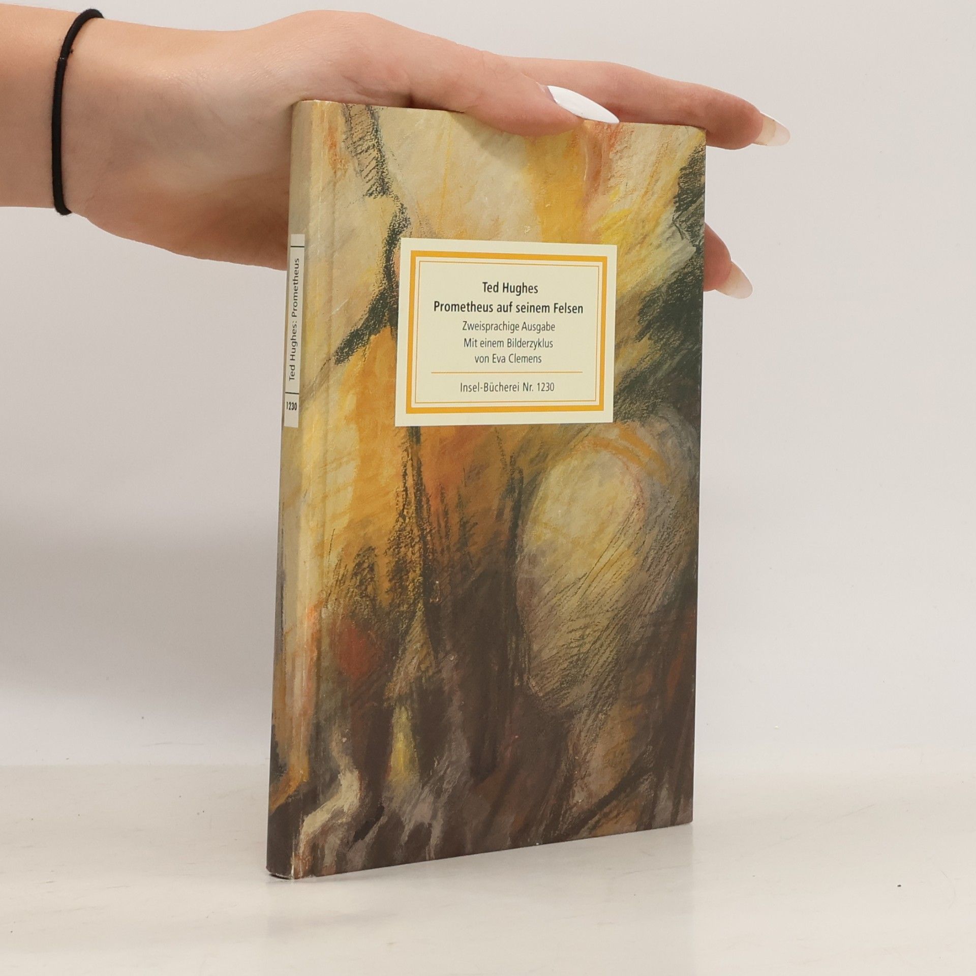Eva Clemens Insel-Bücherei - 1230: Prometheus auf seinem Felsen. Zweisprachige Ausgabe