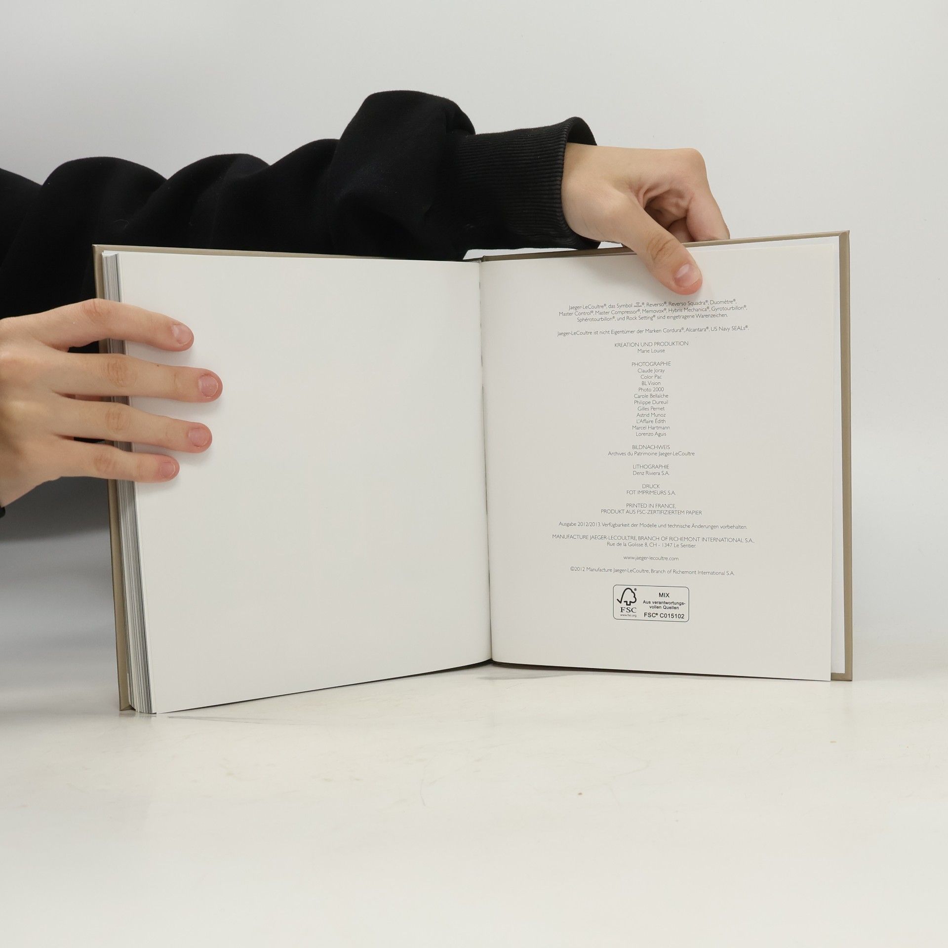 Autorenkollektiv Jaeger LeCoultre 2012/2013