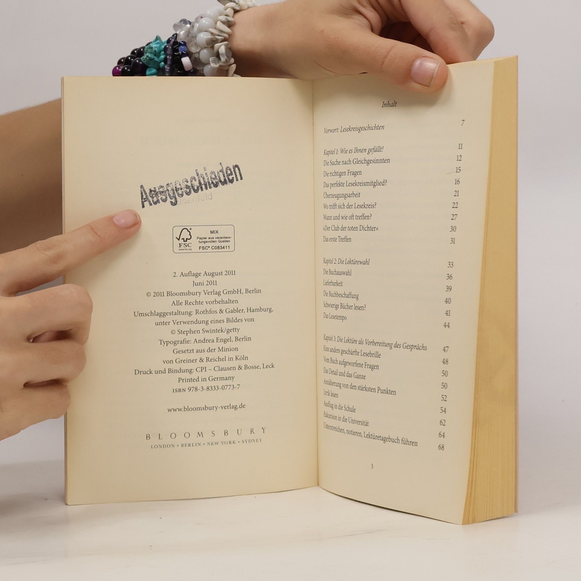 Thomas Böhm Das Lesekreisbuch