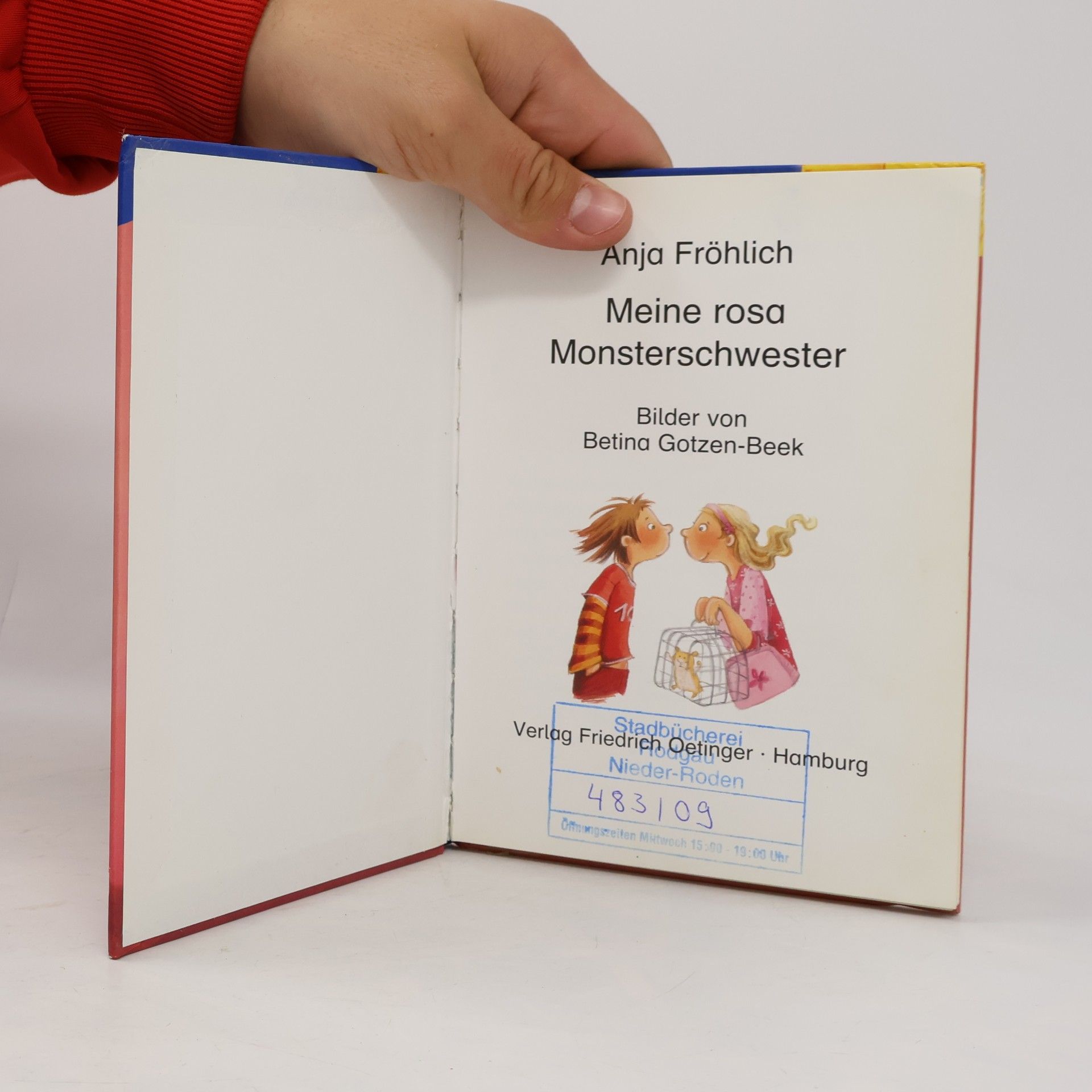 Anja Fröhlich Meine rosa Monsterschwester