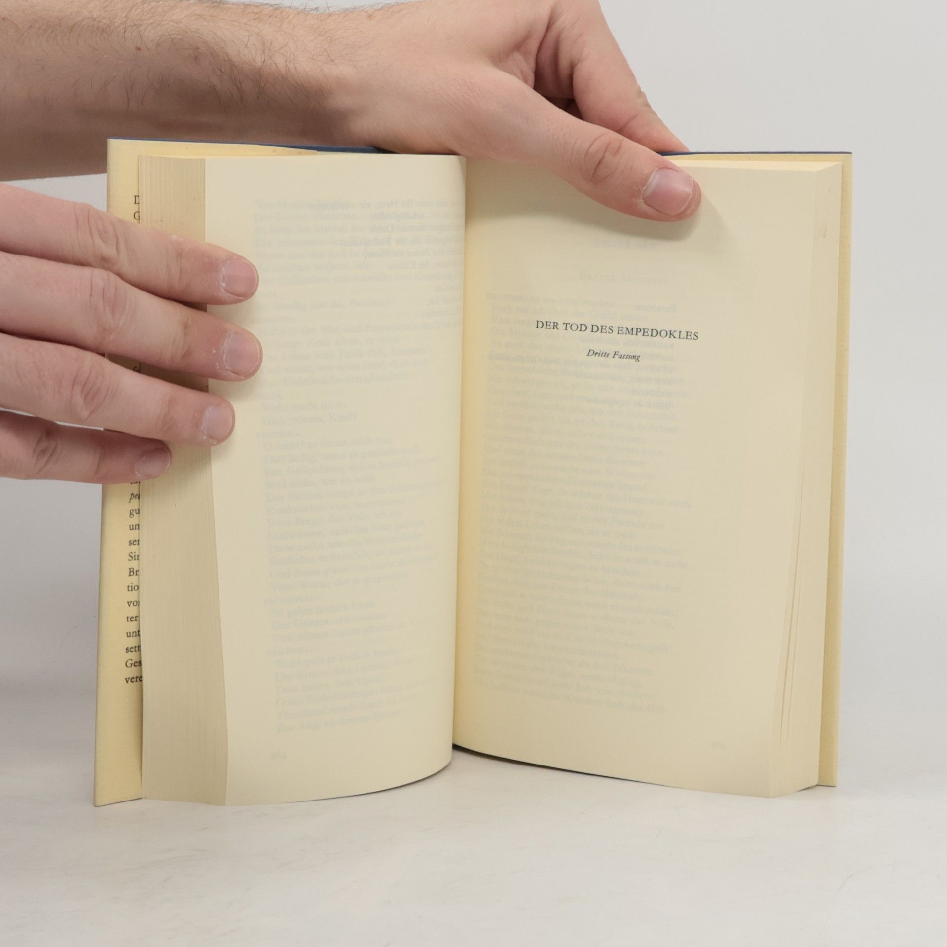 Friedrich Hölderlin Winkler Weltliteratur: Werke, Briefe, Dokumente. Ausgewählt und mit einem Nachwort versehen. Dünndruck-Ausgabe