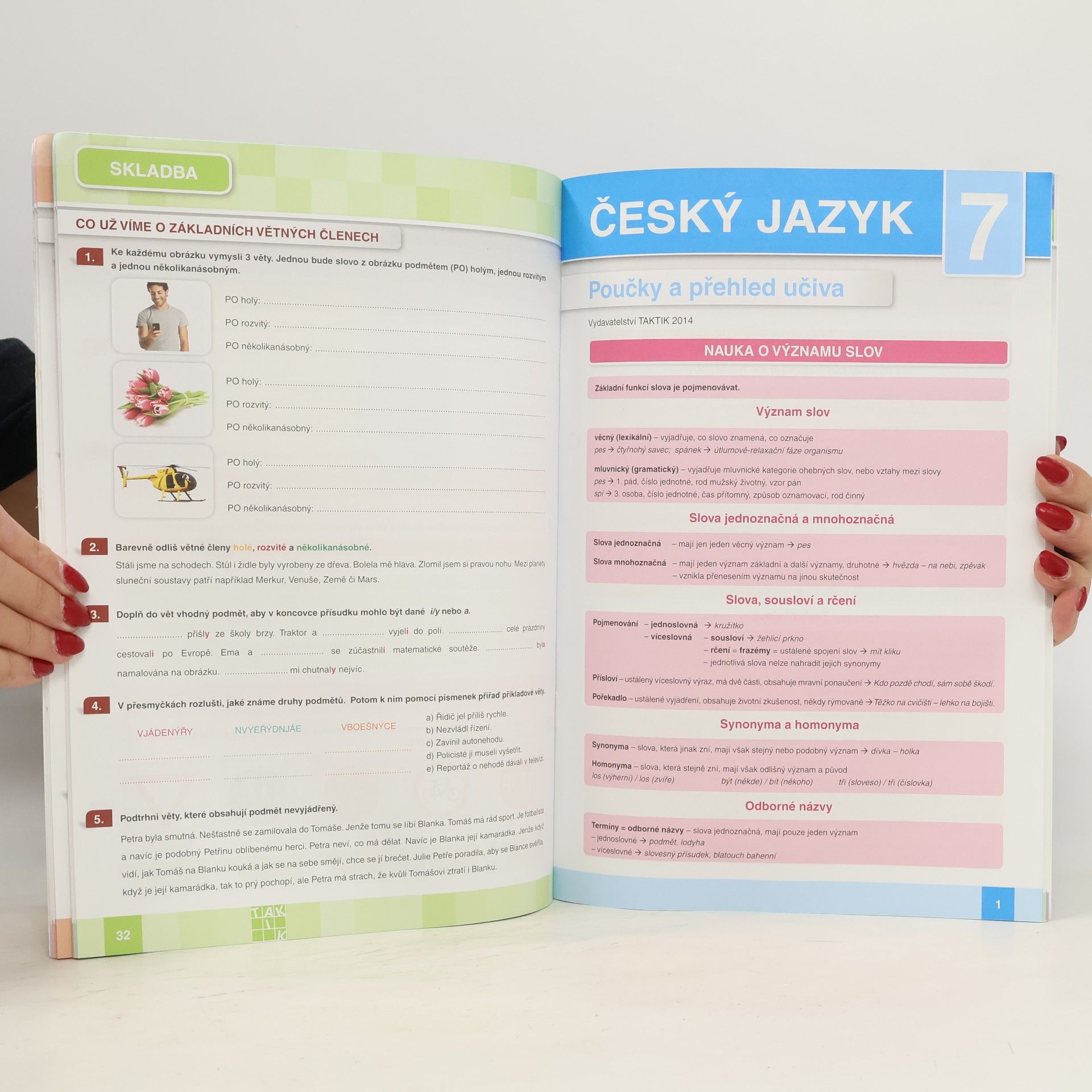 TAKTIK Hravá čeština 7 - pracovní sešit