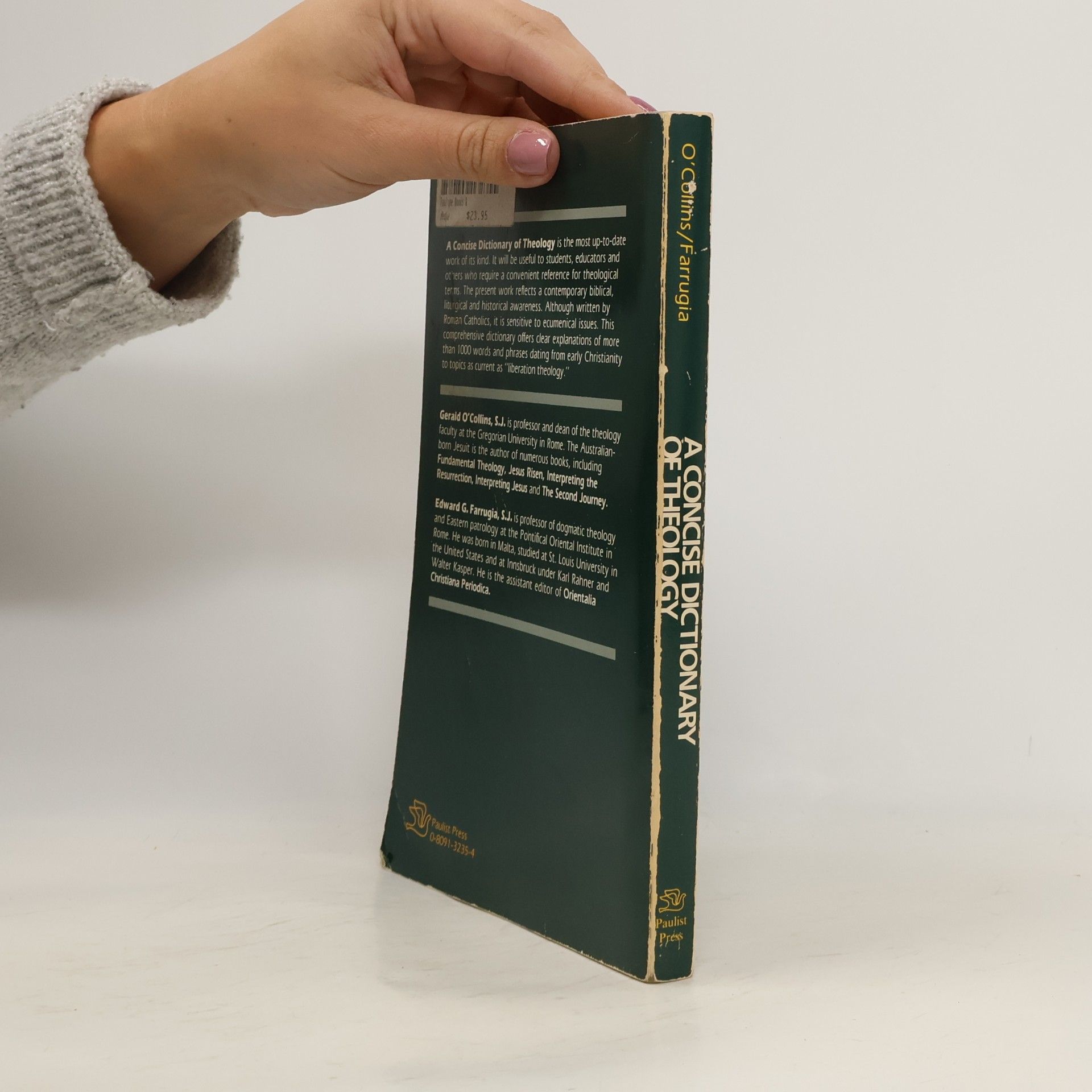 Gerald O'Collins Concise Dictionary of Theology