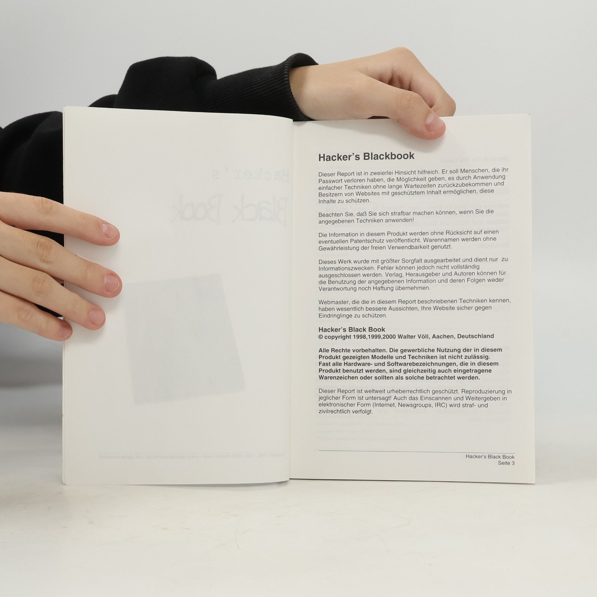Kolektiv autorů Hacker's Black Book