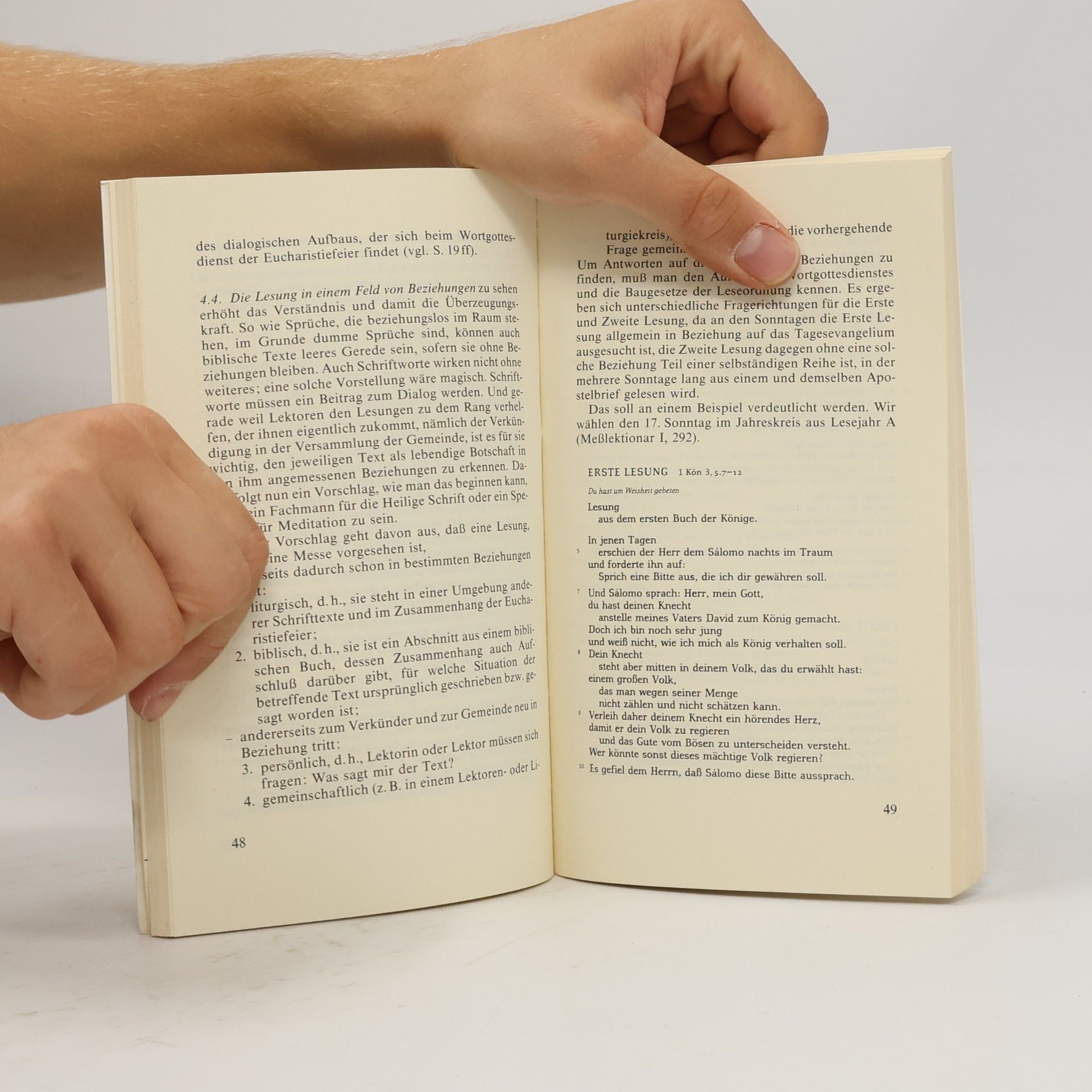 Der Lektorendienst. Werkbuch
