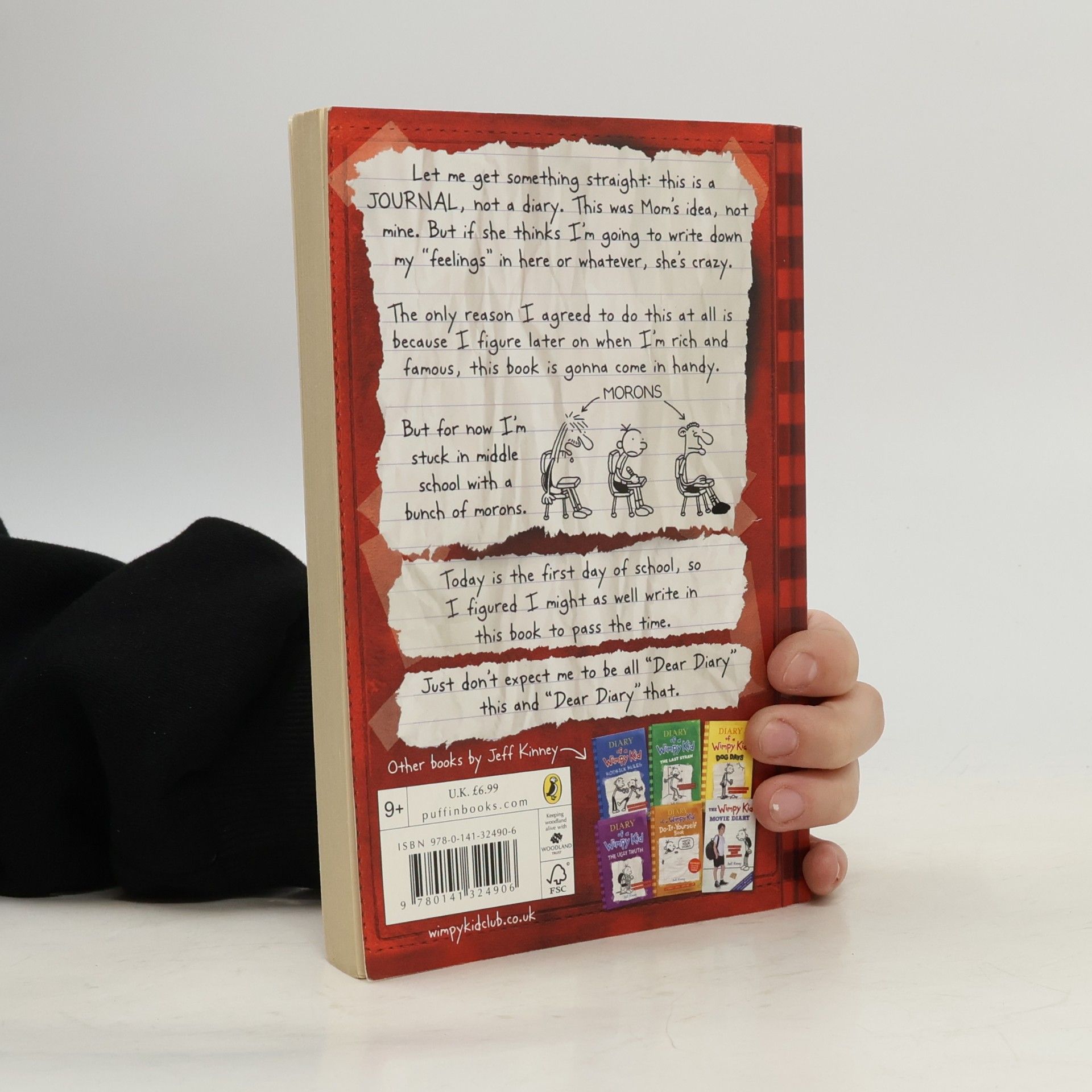 Jeff Kinney Diary of a Wimpy Kid 1
