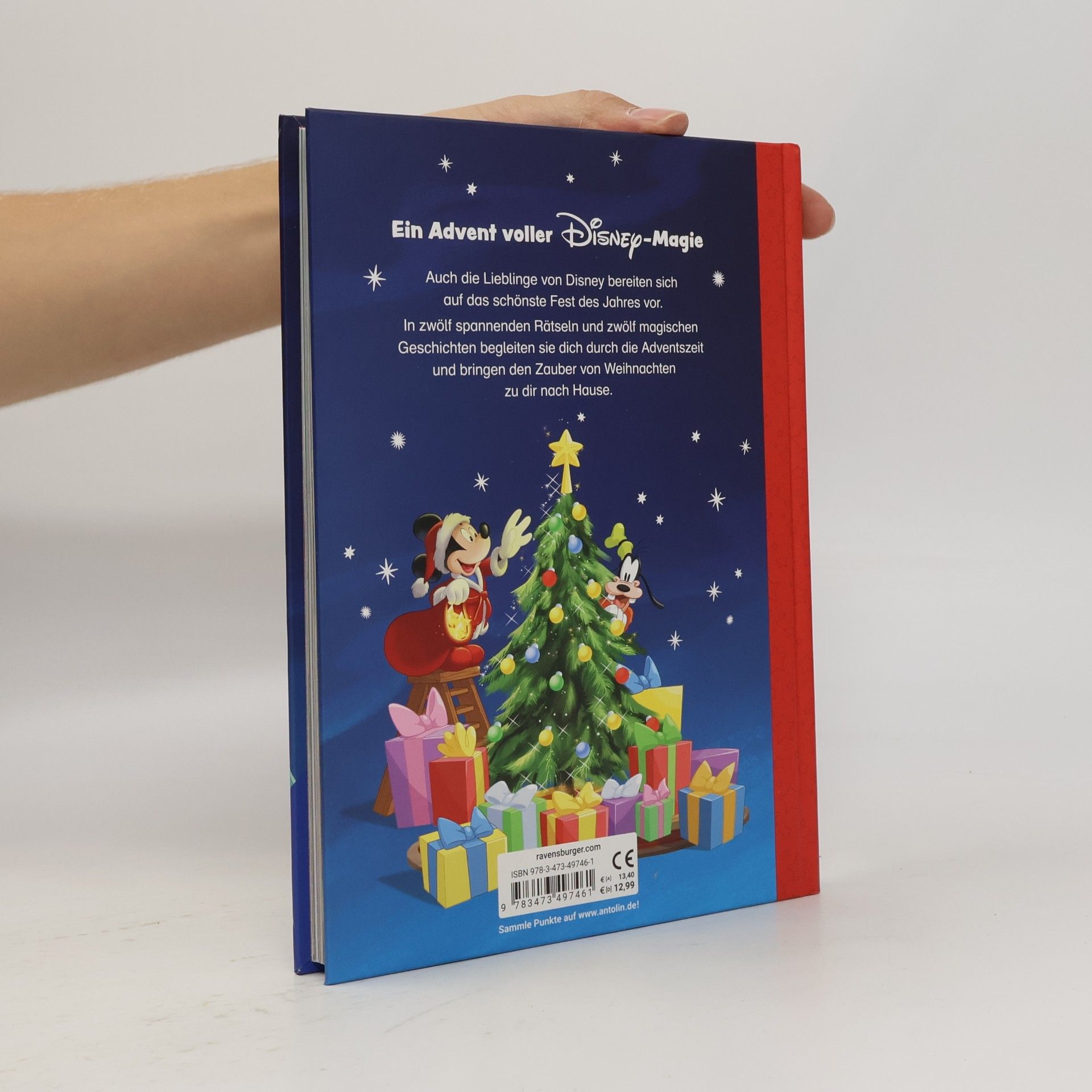 Anne Scheller Disney: Magischer Adventskalender zum Lesenlernen