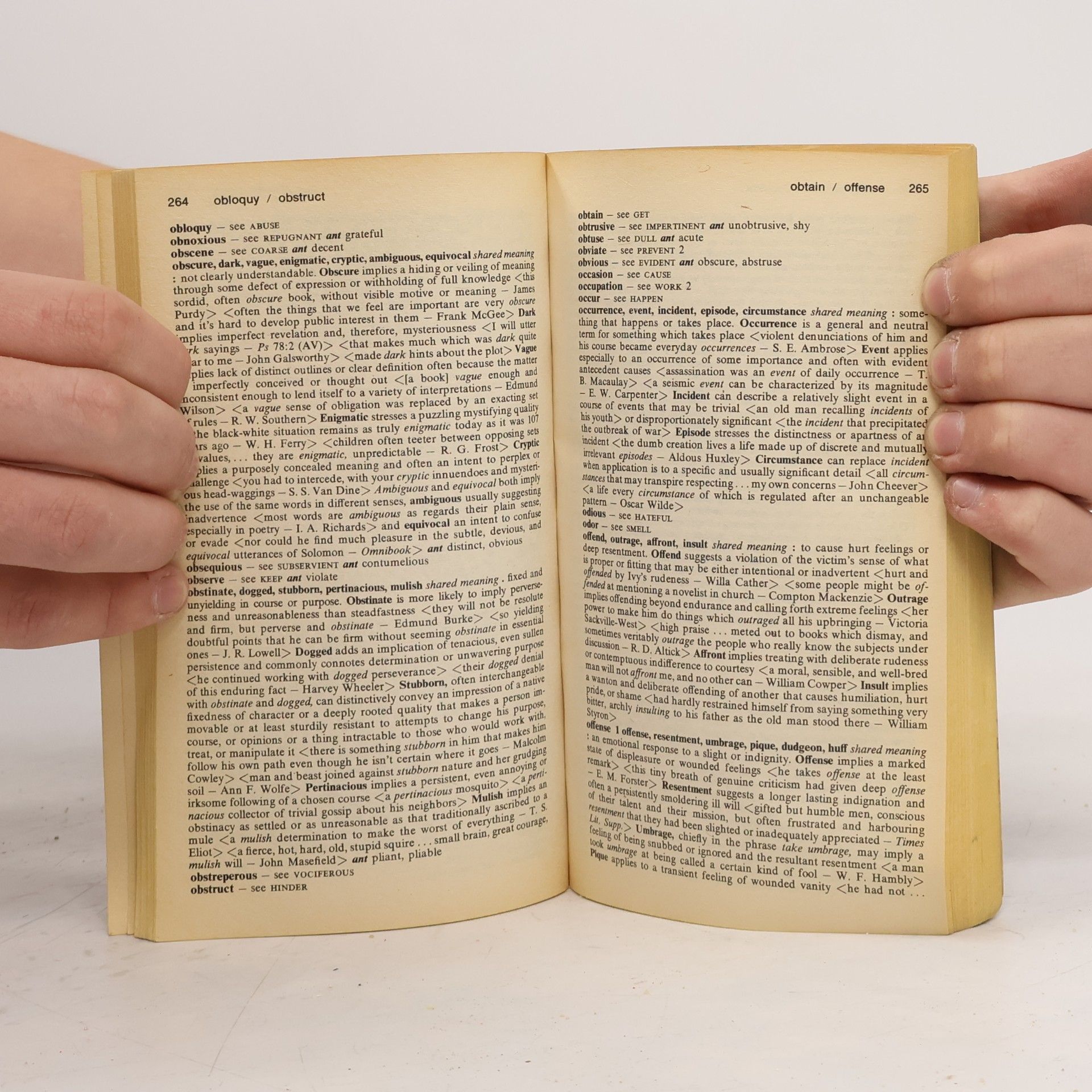 Pocket Reference: M Webstr Dct Synym