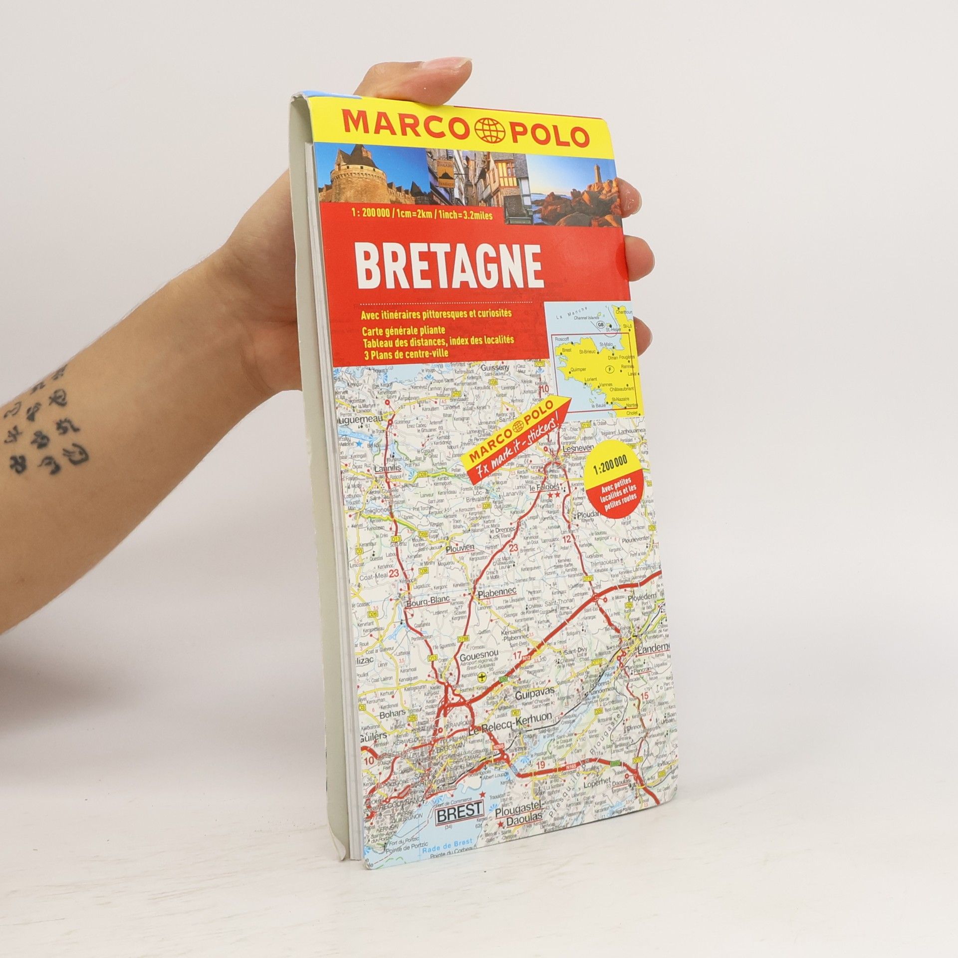 Kunth GmbH & Co. KG Francie - Bretaň/ mapa 1:200T MD