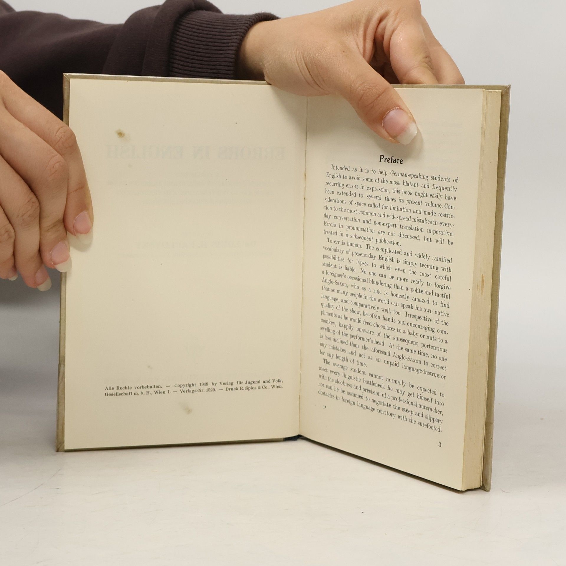 L. H. Paulovsky Errors in Eglish