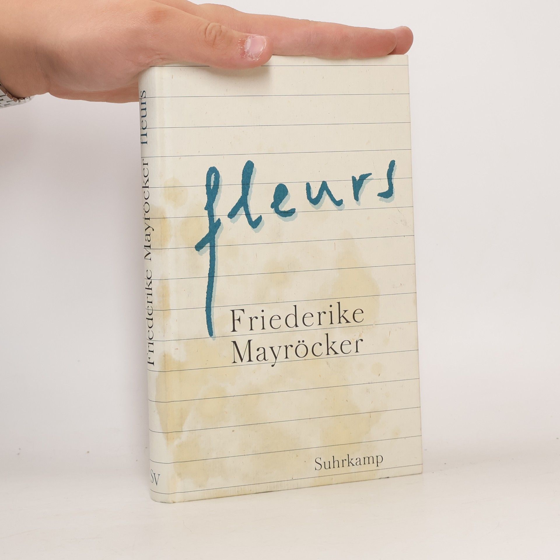 Friederike Mayröcker Fleurs