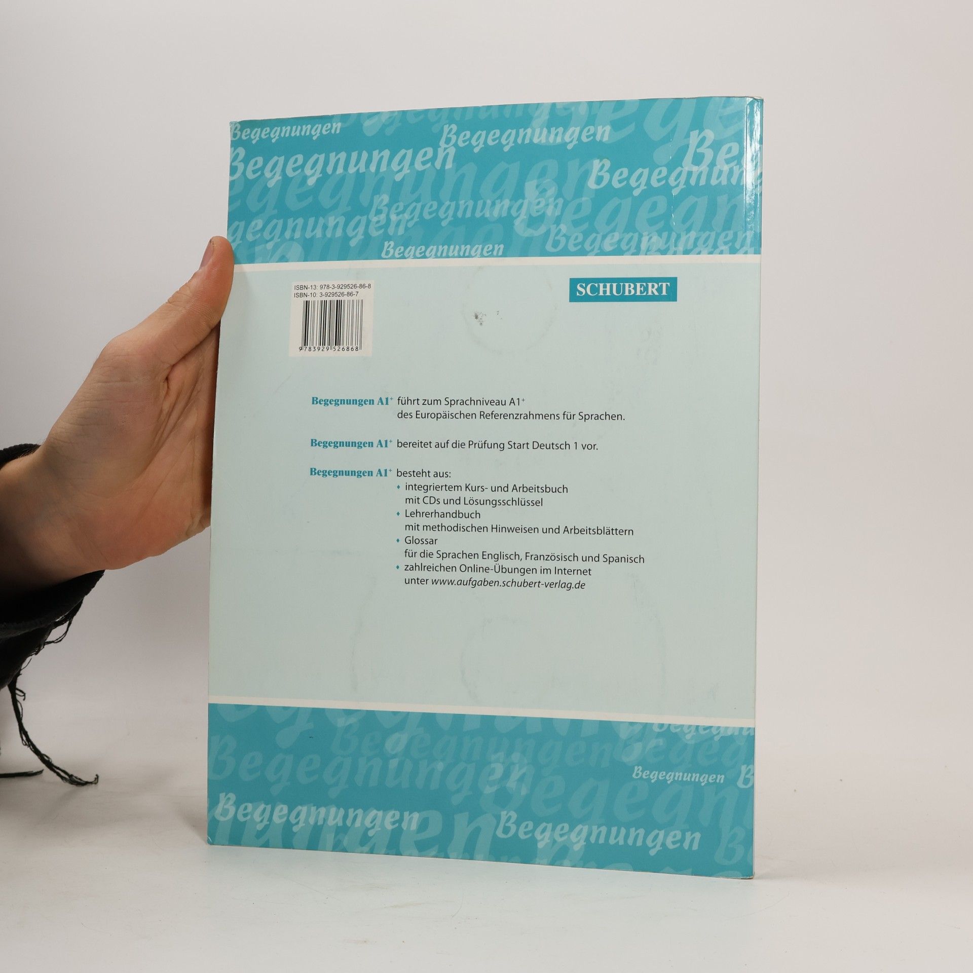 Anne Buscha Begegnungen : Integriertes Kurs- und Arbeitsbuch : Sprachniveau A1+