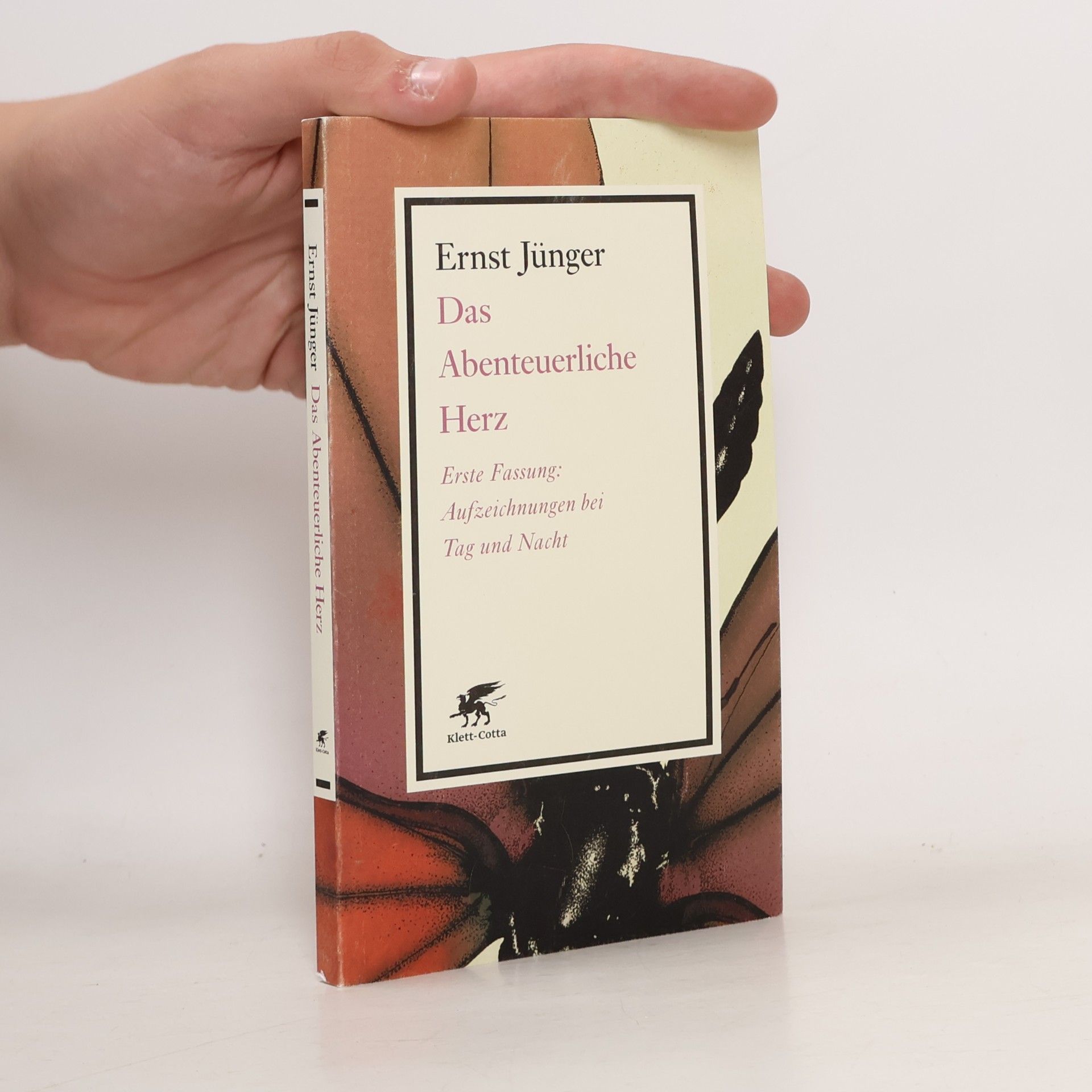 Ernst Jünger Das abenteuerliche Herz, Erste Fassung