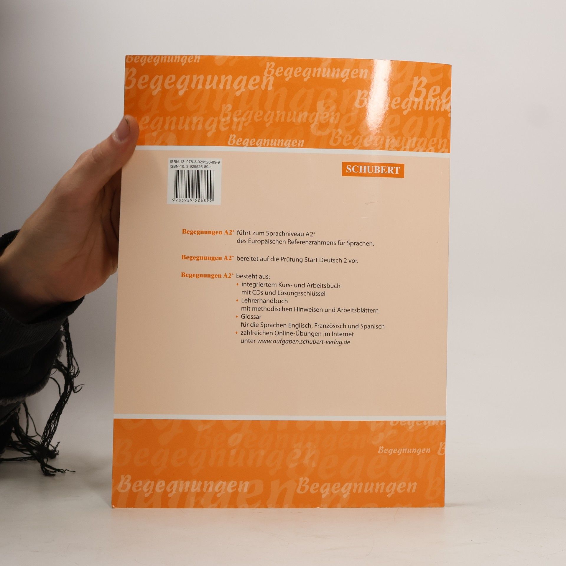Anne Buscha Begegnungen. Sprachniveau A2+, Integriertes Kurs- und Arbeitsbuch