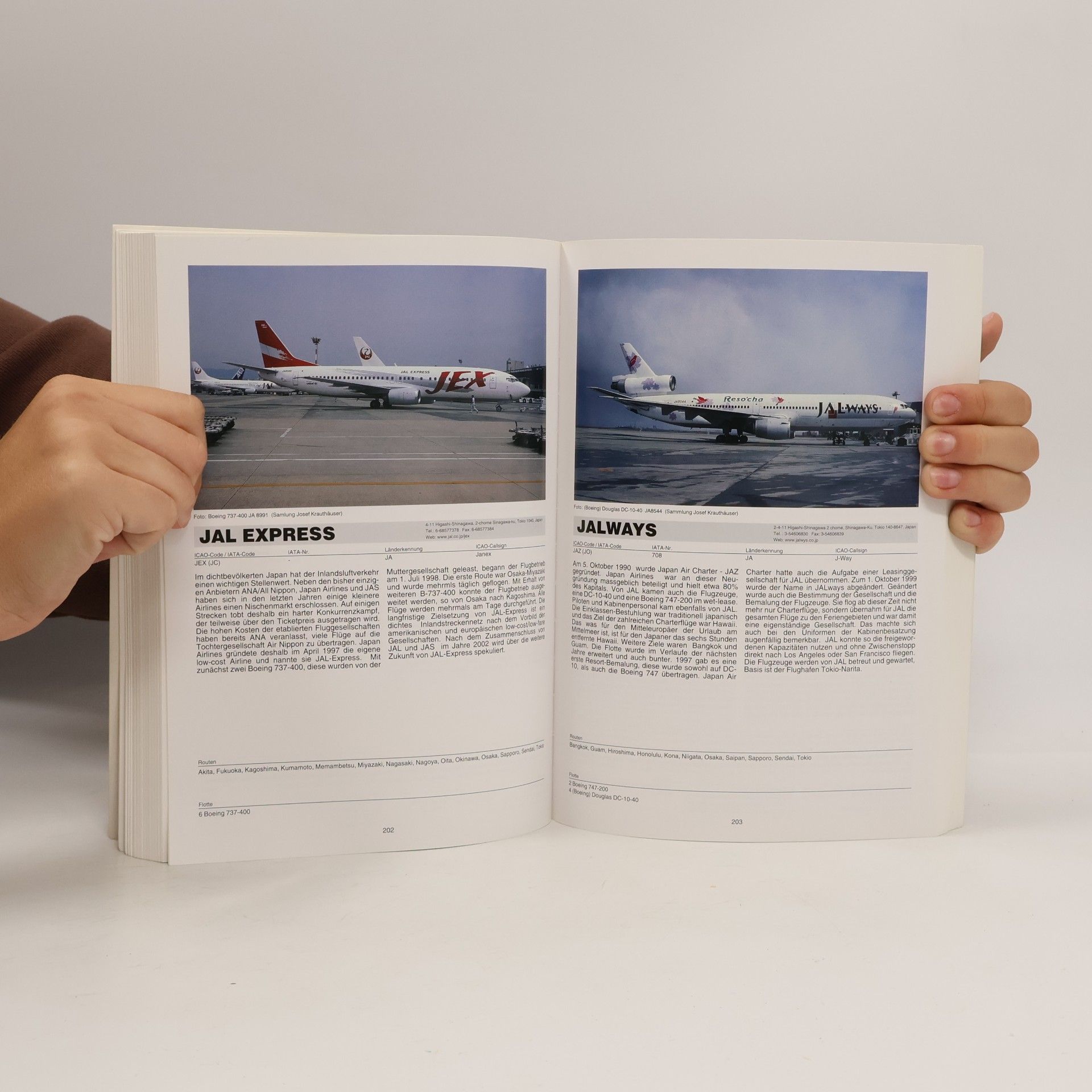 B. I. Hengi Fluggesellschaften weltweit
