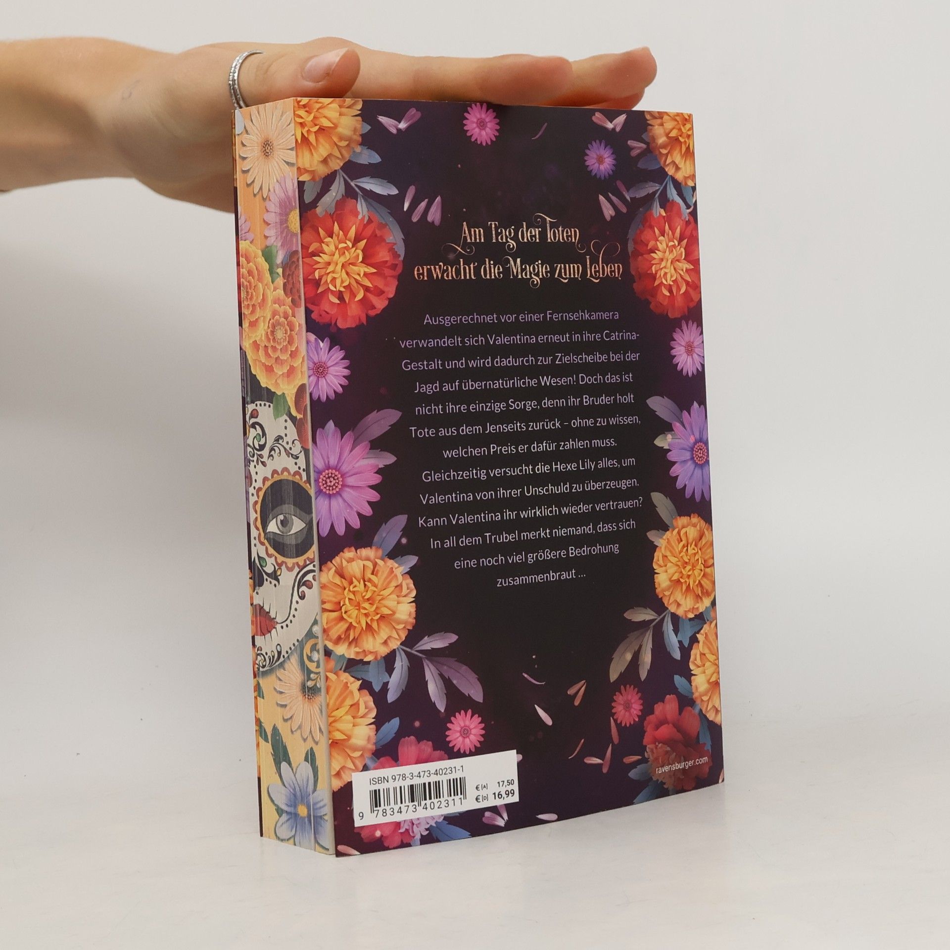 Sandra Grauer Flowers & Bones, Band 2: Kuss der Catrina (Limitierte Auflage mit Farbschnitt!)