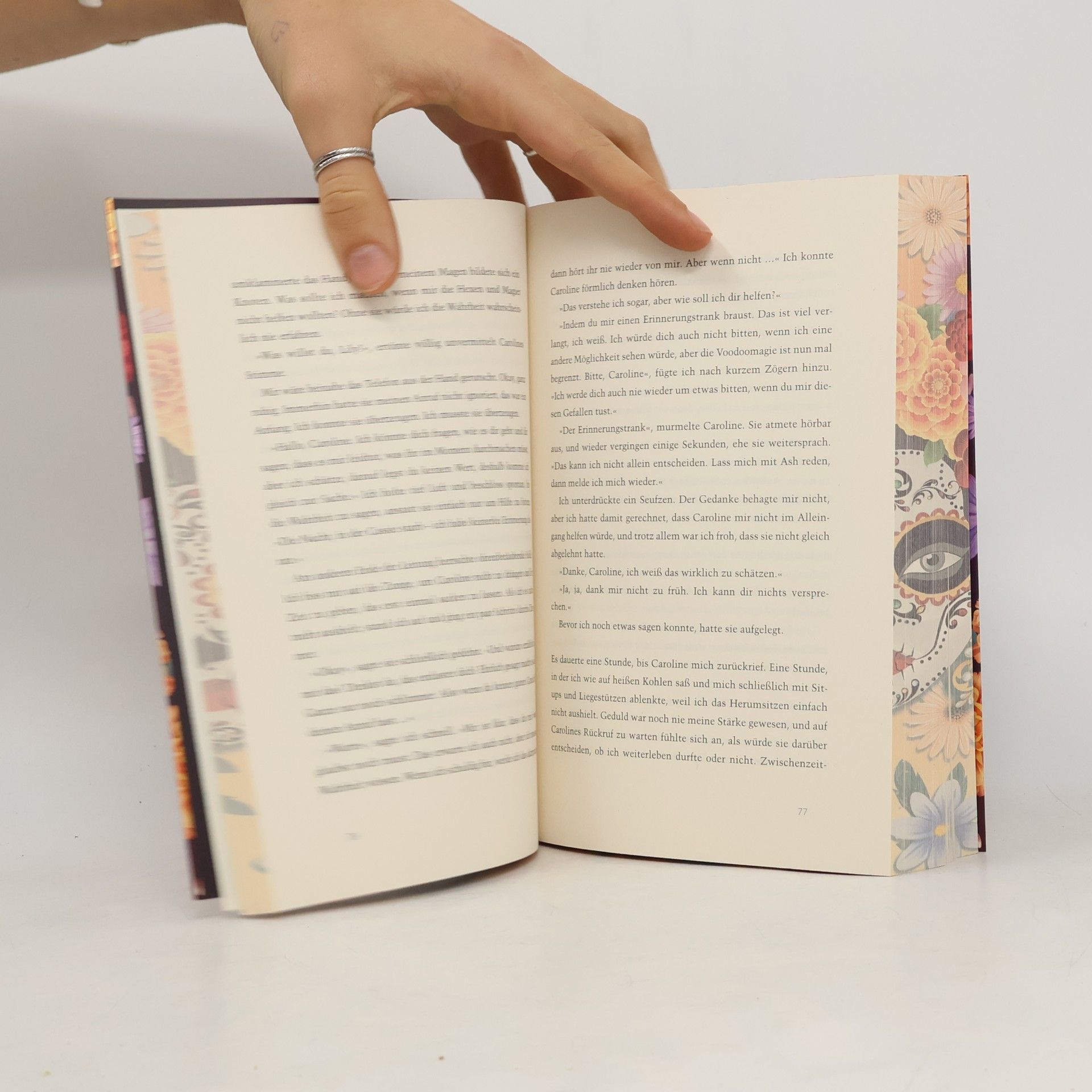 Sandra Grauer Flowers & Bones, Band 2: Kuss der Catrina (Limitierte Auflage mit Farbschnitt!)
