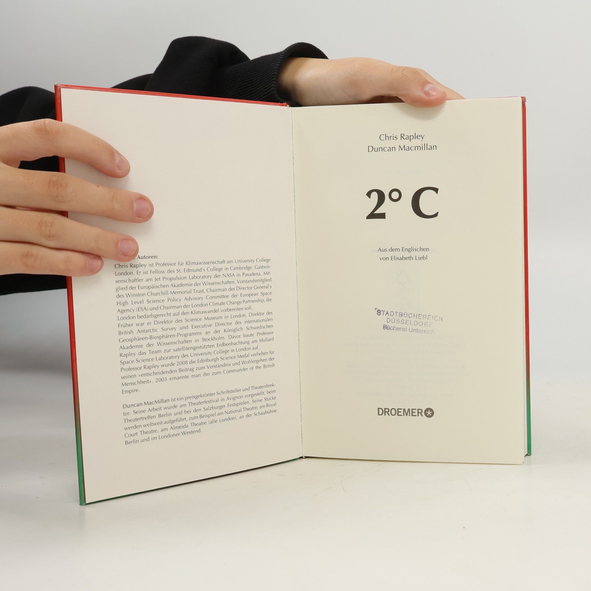 Chris Rapley 2° C