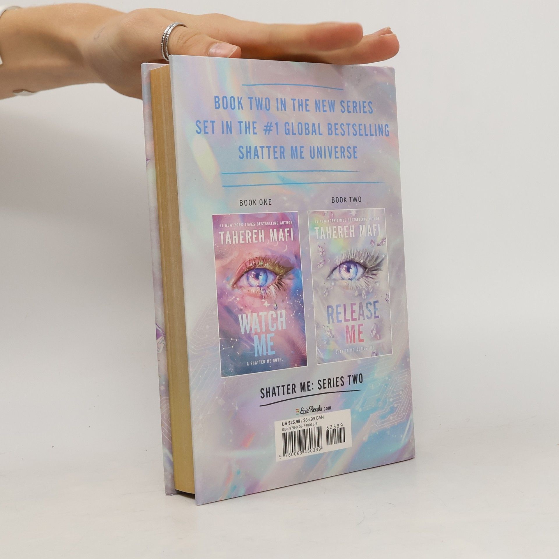 Tahereh Mafi Shatter Me: Series Two - 2: Release Me