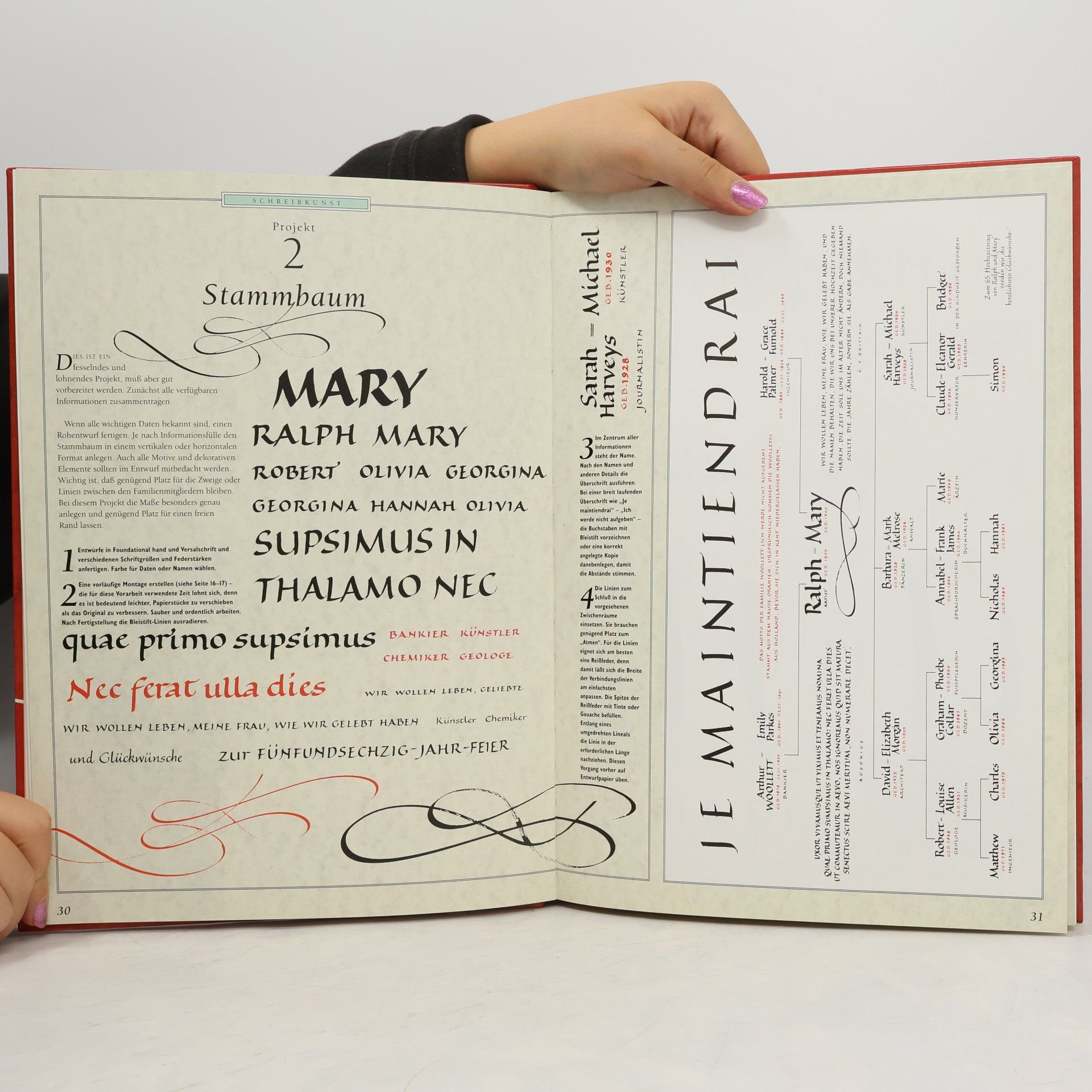 Claire Secrett Kalligraphie