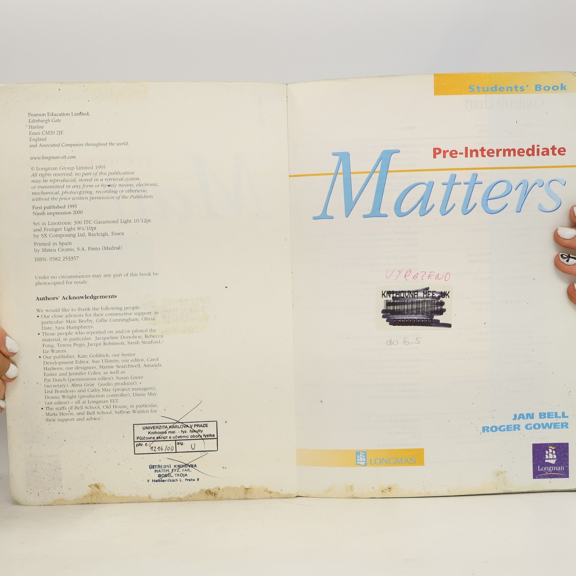 Roger Gower Pre-intermediate Matters