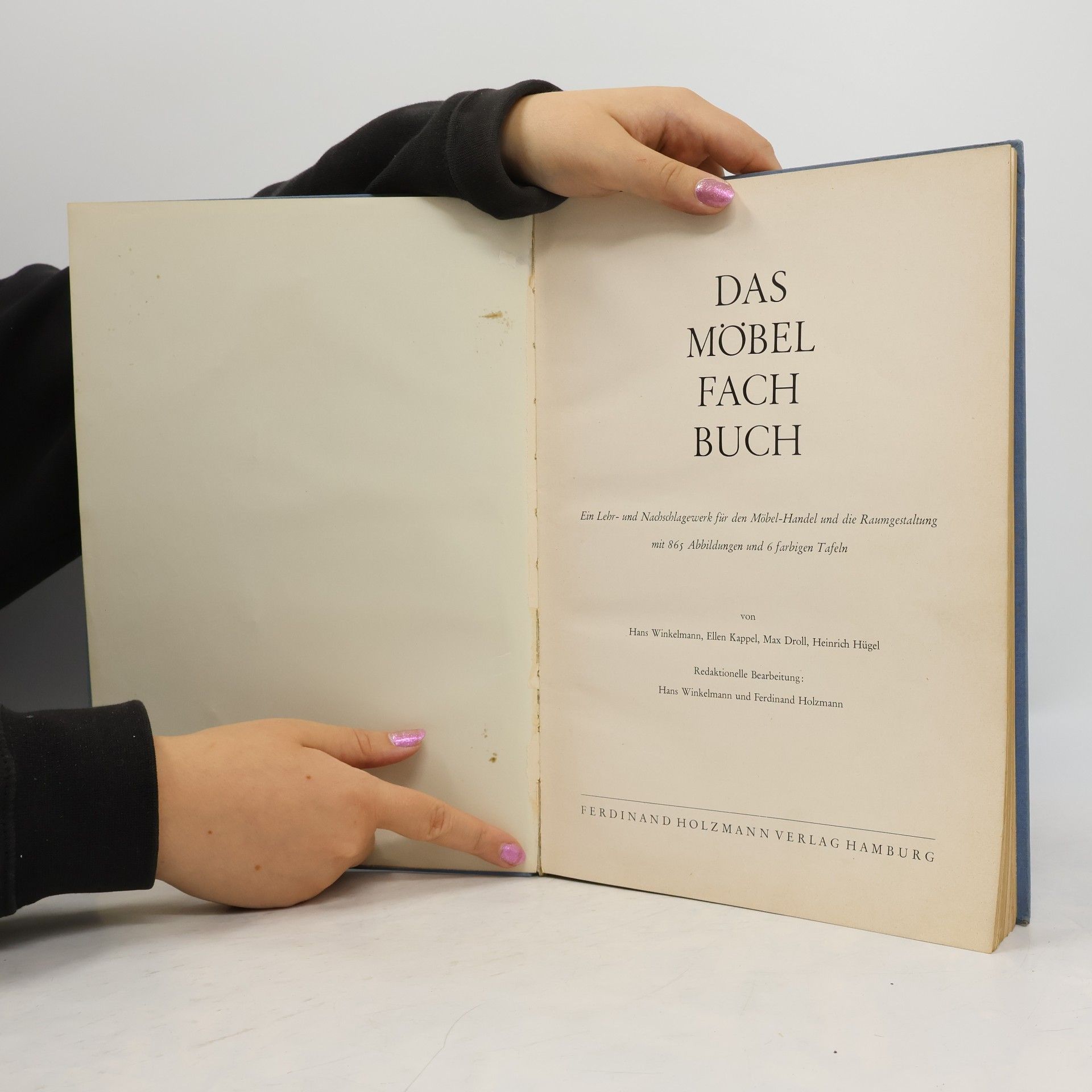 Hans Winkelmann Das Möbel-Fachbuch