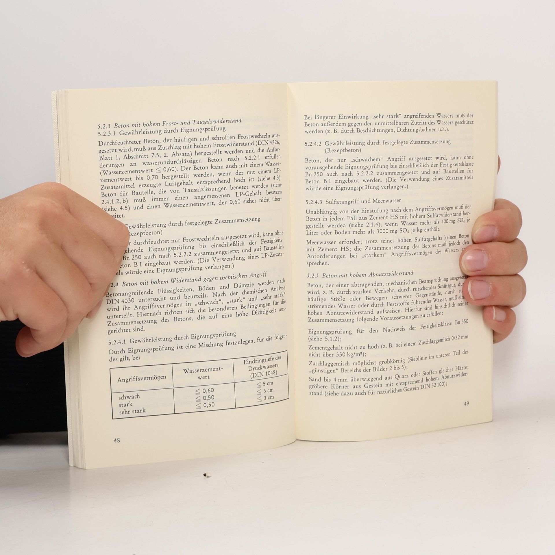 Kurt Walz Herstellung von Beton nach DIN 1045