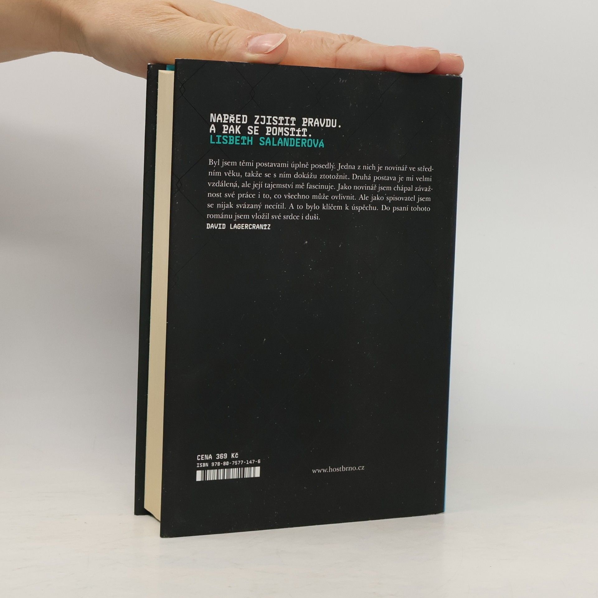 David Lagercrantz Muž, který hledal svůj stín