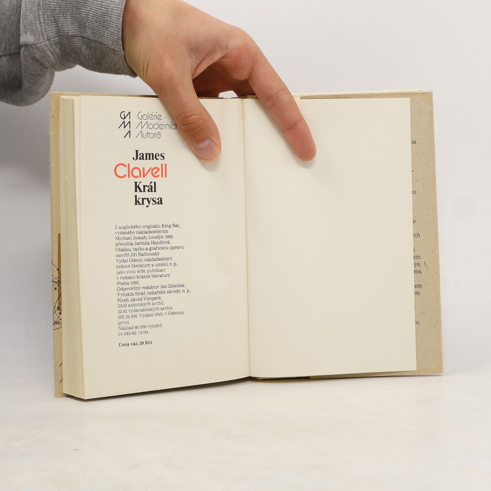 James Clavell Král krysa