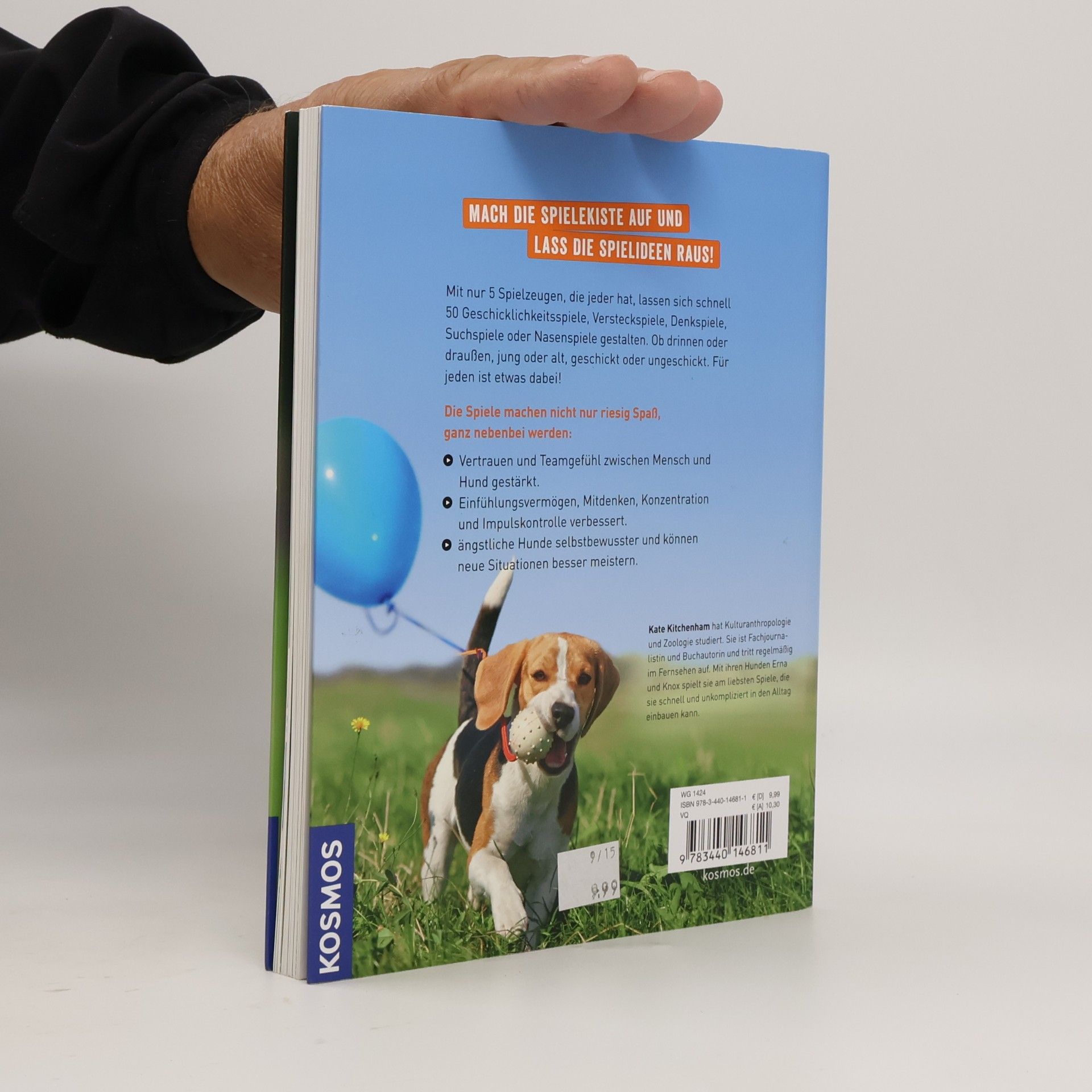 Kate Kitchenham Spielekiste für Hunde