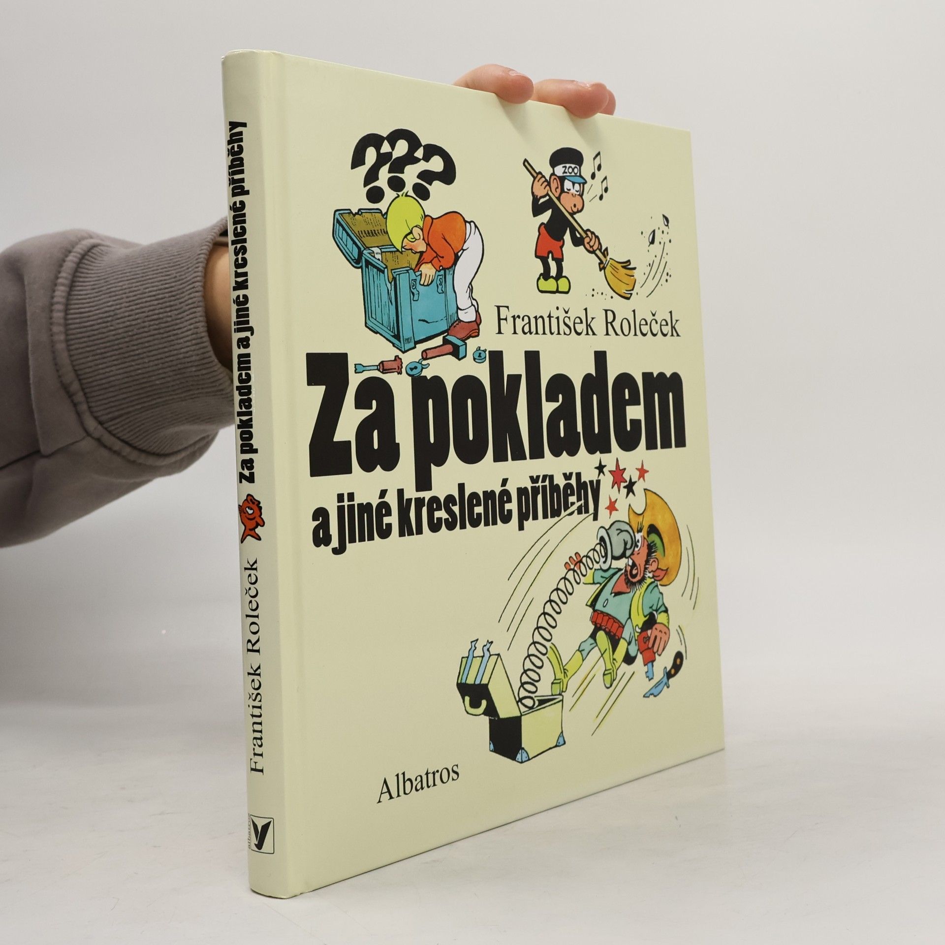 Roleček František Za pokladem a jiné kreslené příběhy