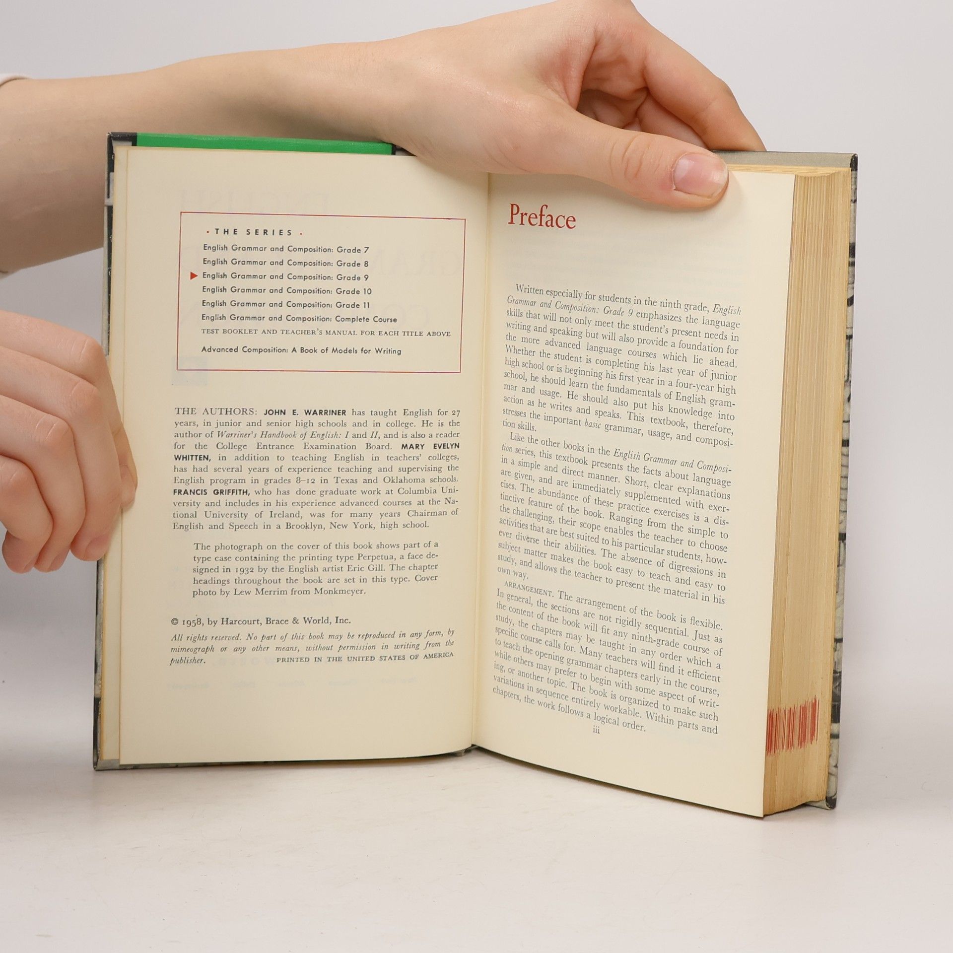 John E. Warriner Warriner's English Grammar and Composition