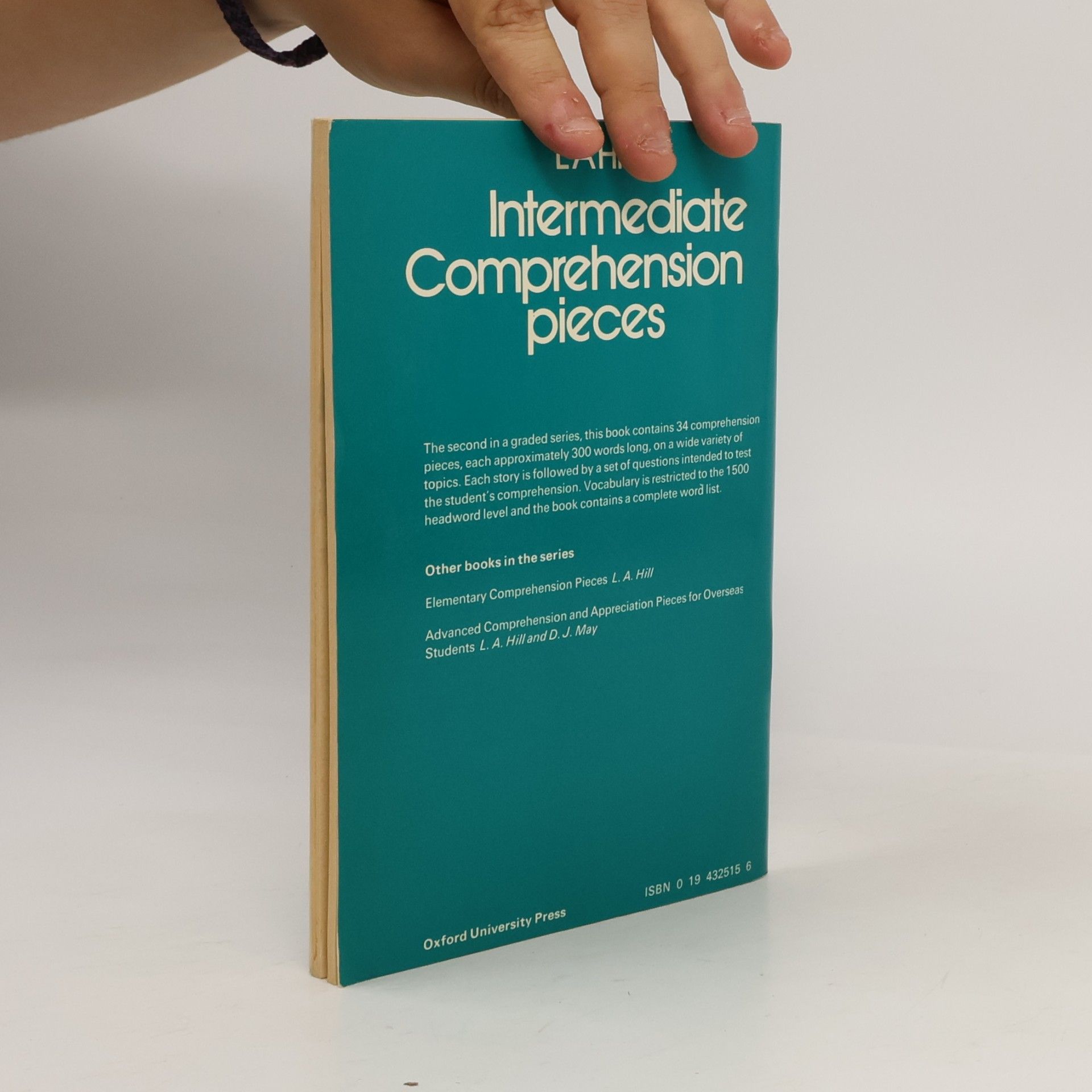 Leslie Alexander Hill Intermediate Comprehension Pieces