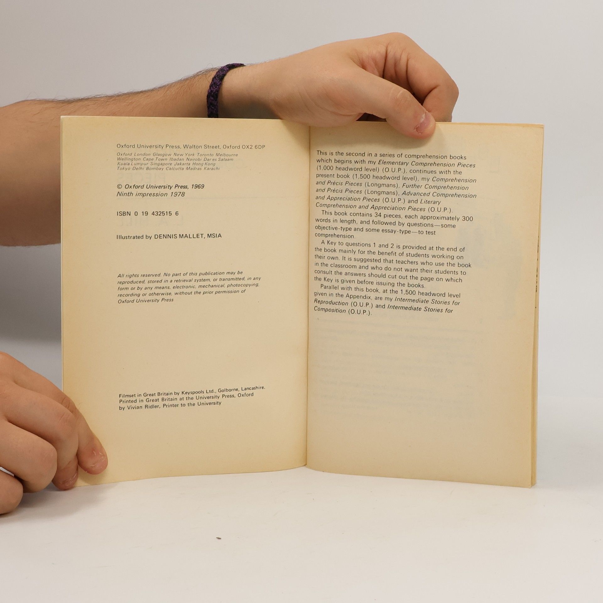 Leslie Alexander Hill Intermediate Comprehension Pieces