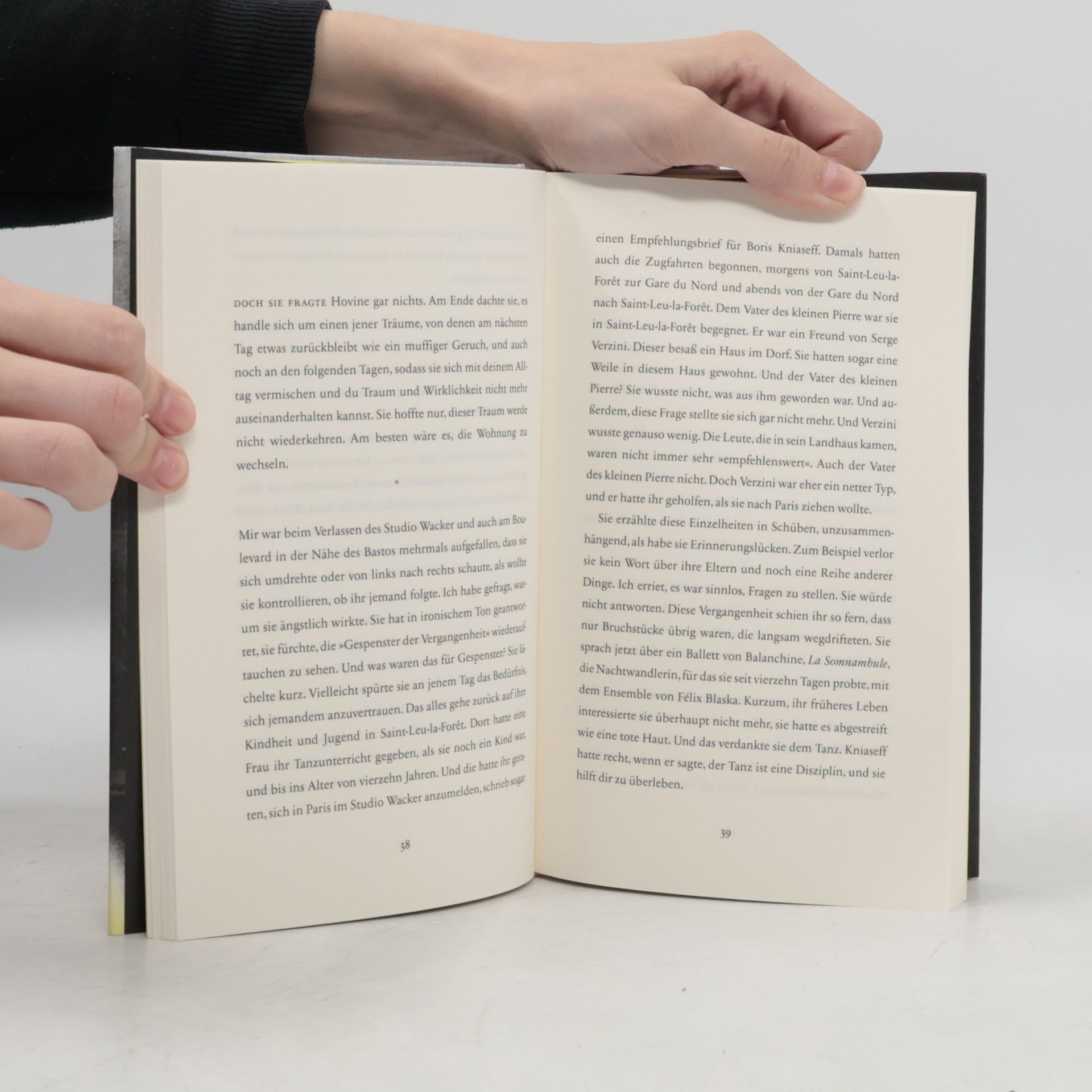 Patrick Modiano Die Tänzerin