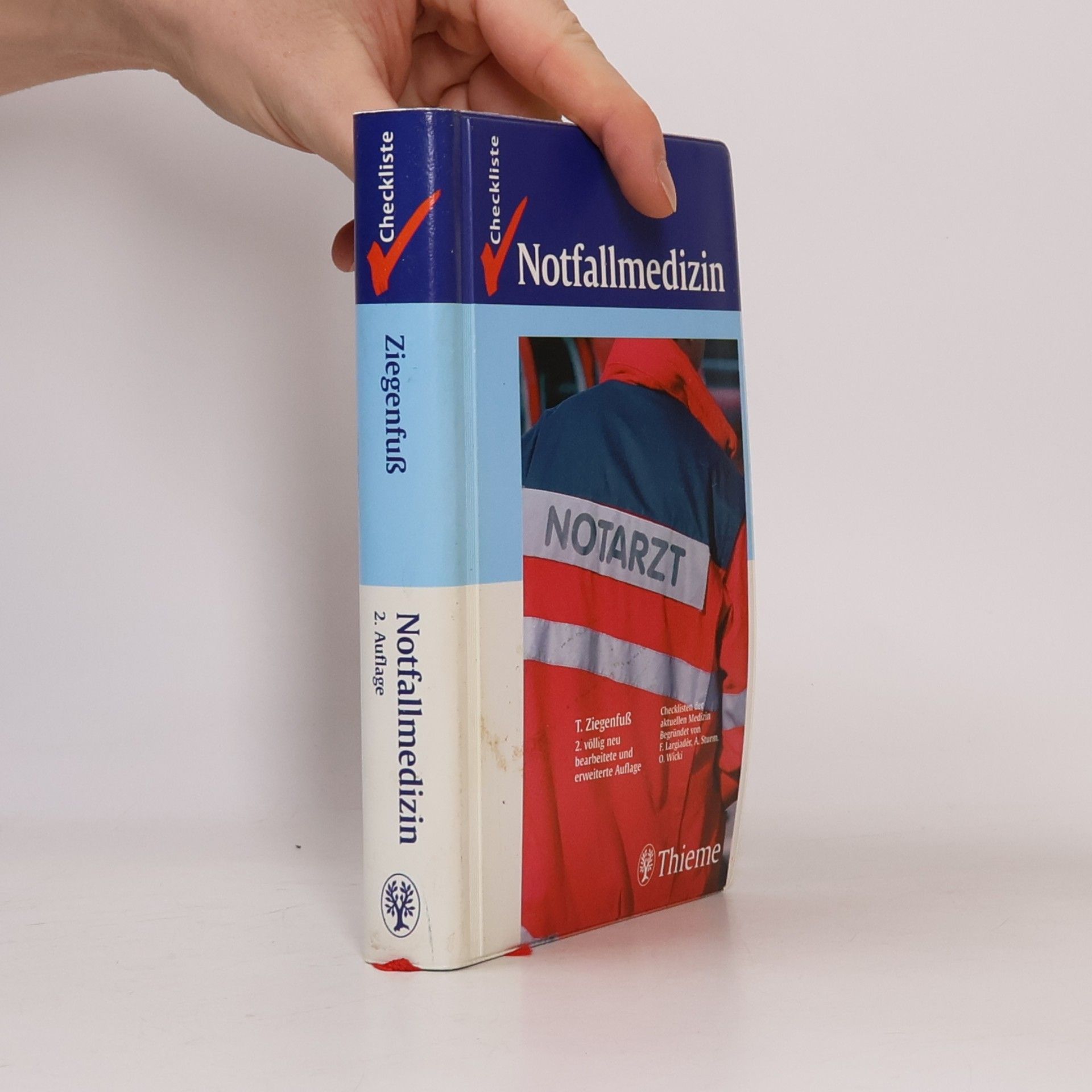 Thomas Ziegenfuß Checkliste Notfallmedizin